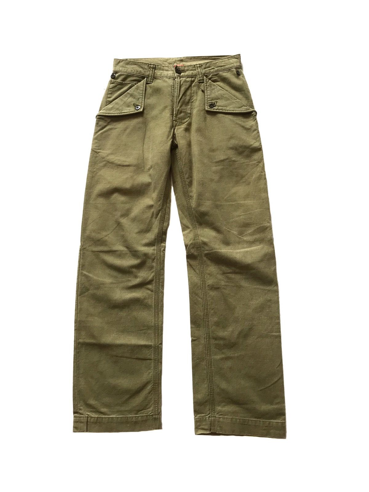 Hiroshi Kato × KATO KATO BUCKLE BACK CARGO PANTS Size US 28 / EU 44 - 1 Thumbnail