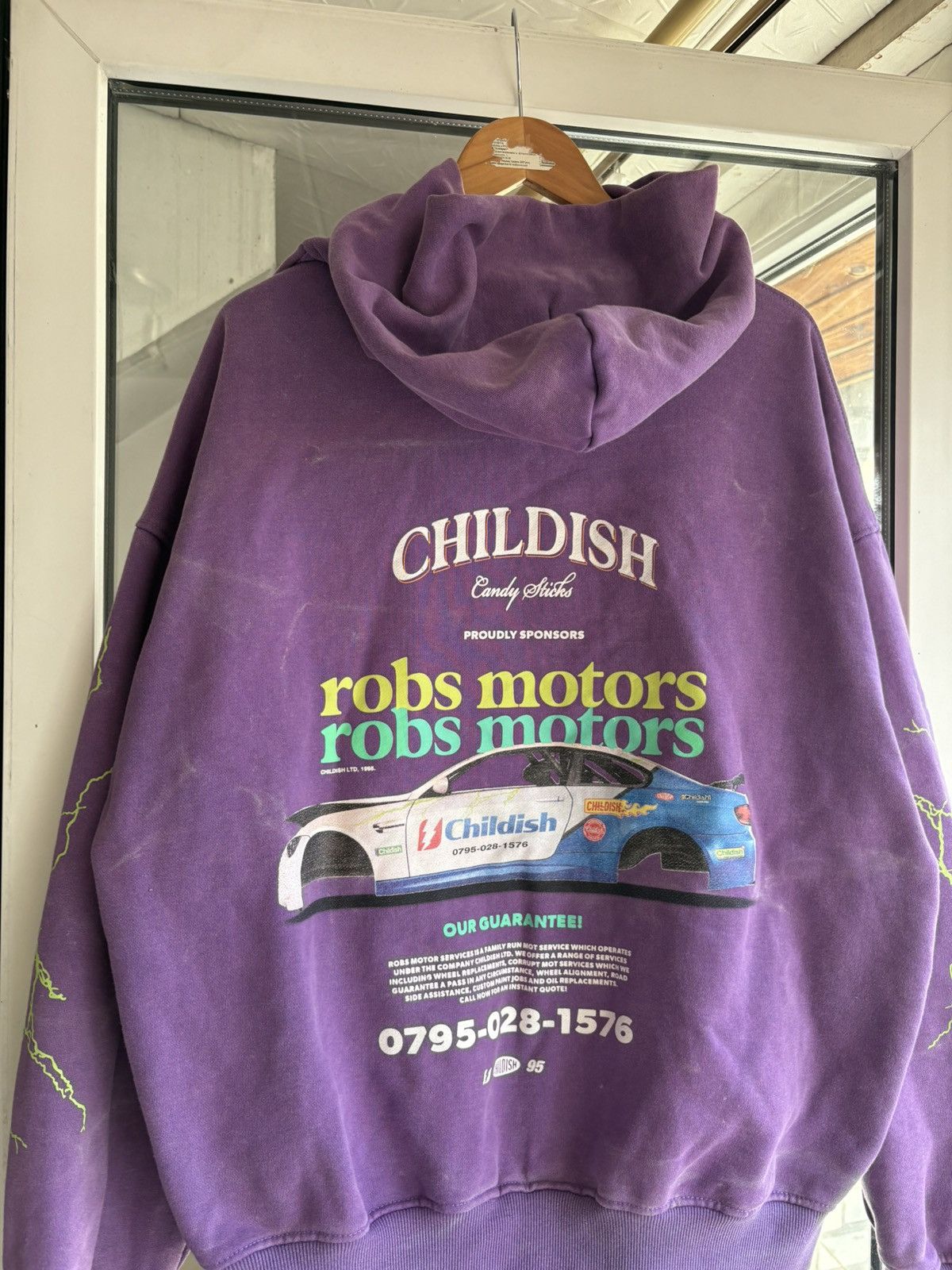 Vintage Childish vintage Distressed Hoodie Size US L / EU 52-54 / 3 - 3 Thumbnail