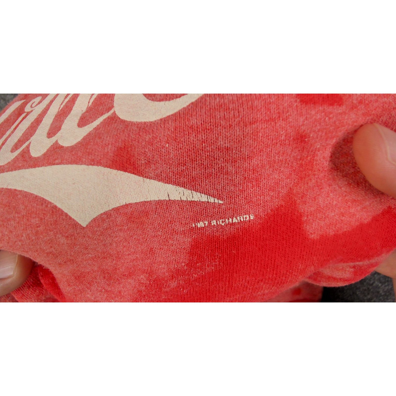 Fruit Of The Loom Fruit Of The Loom VTG 1987 Enjoy Nashville Coke Sweatshirt Size L / US 10 / IT 46 - 8 Thumbnail
