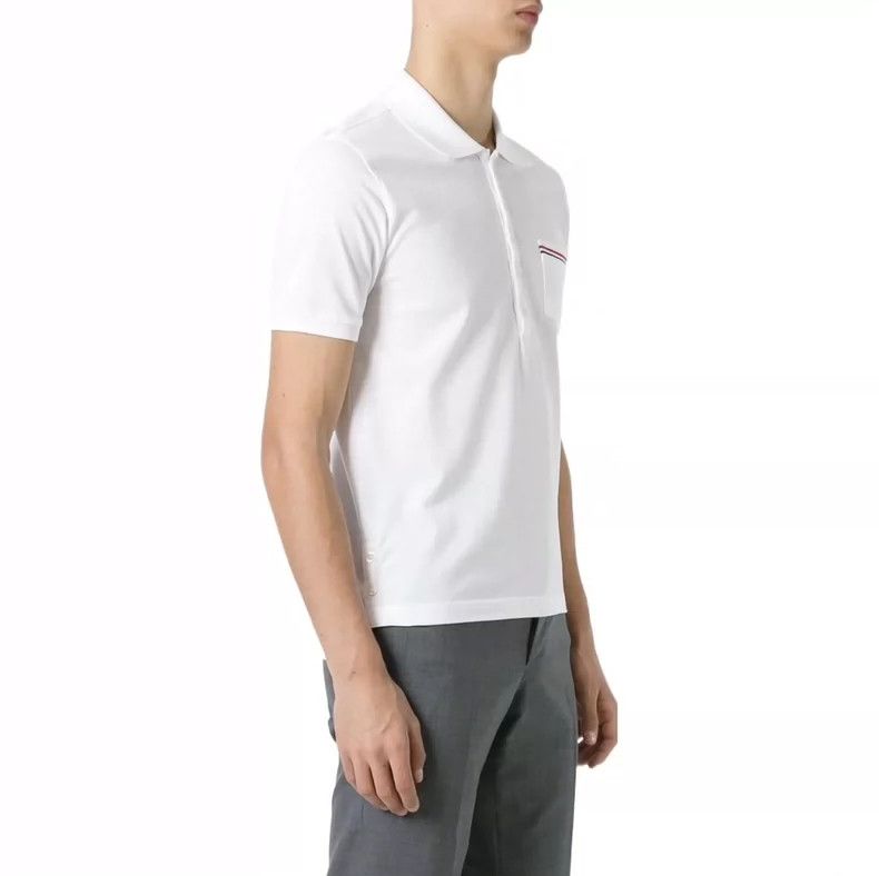 Thom Browne Thom Browne Turned-in Polo shirt Size US M / EU 48-50 / 2 - 5 Thumbnail