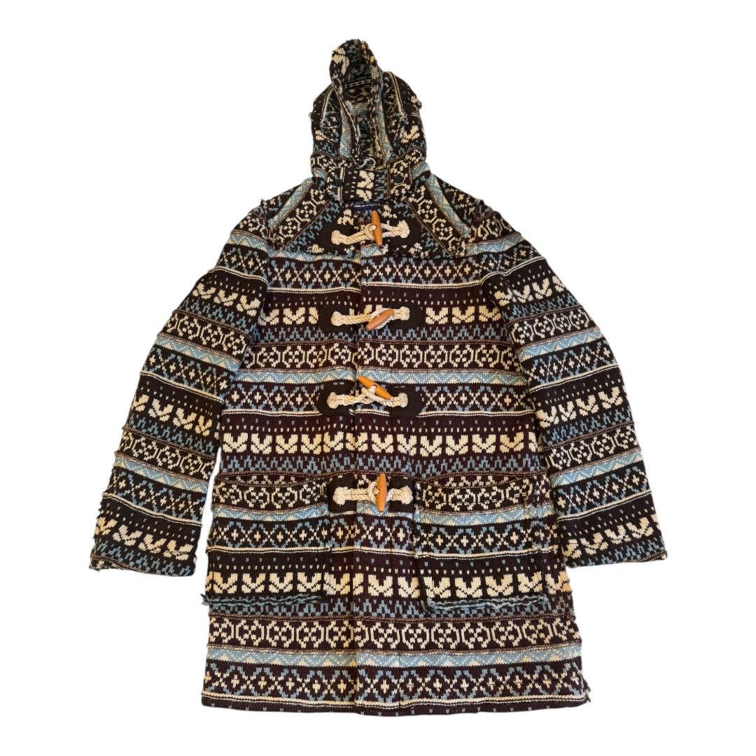 Junya Watanabe Junya Watanabe Autumn 2003 Cowichan Wool Knit Parka Size US M / EU 48-50 / 2 - 3 Thumbnail