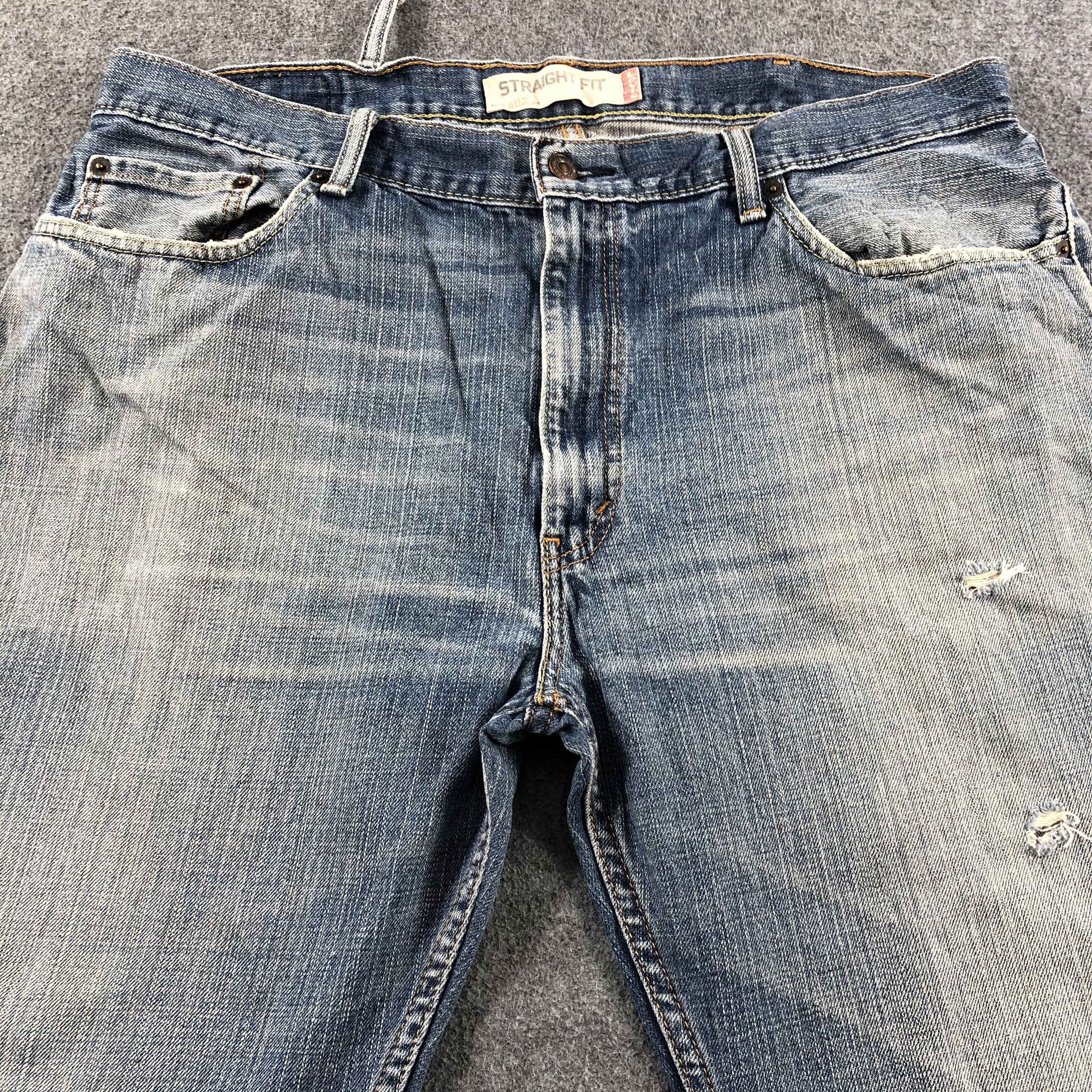Levi's Vintage Blue Wash Levis 505 Jeans-J2581 Size US 38 / EU 54 - 3 Thumbnail