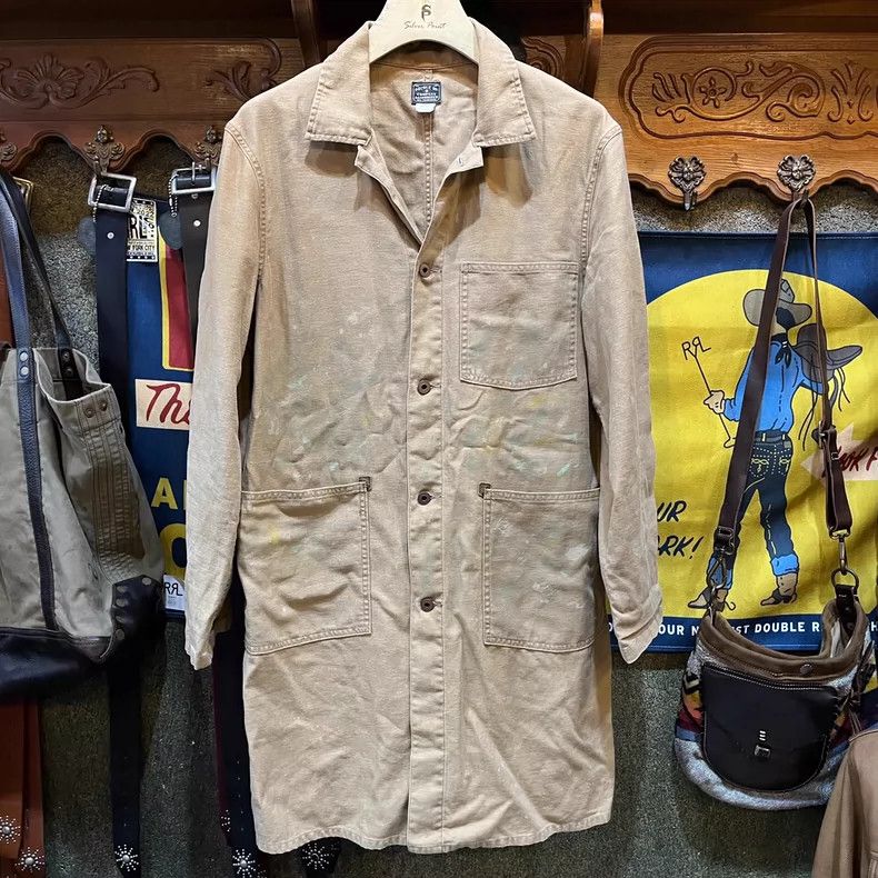 RRL Ralph Lauren RRL Ralph Lauren Limited edition vintage trench coat jacke Size US M / EU 48-50 / 2 - 1 Thumbnail