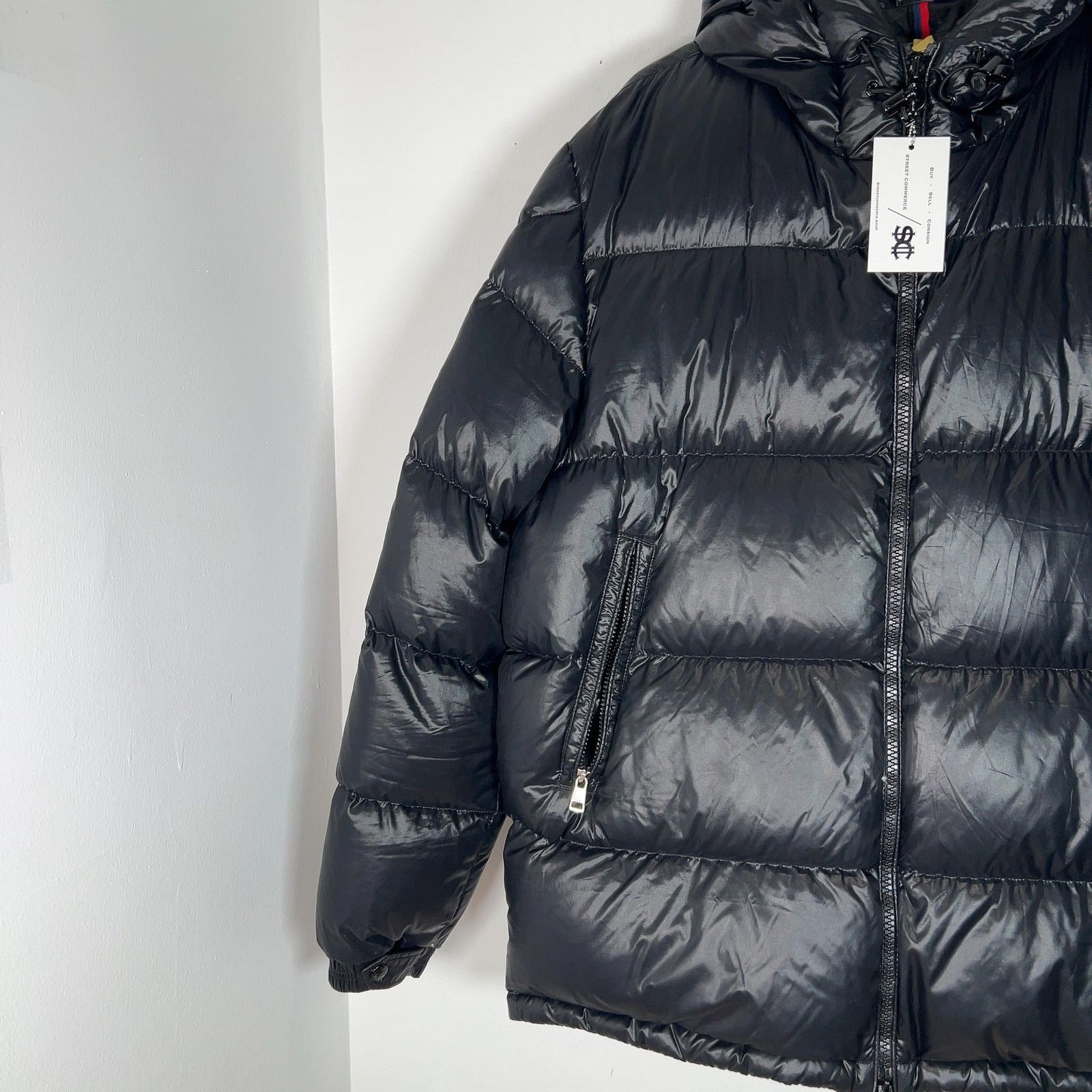 Moncler Moncler Black Erins Giubbotto Puffer Jacket Size US XXL / EU 58 / 5 - 2 Thumbnail