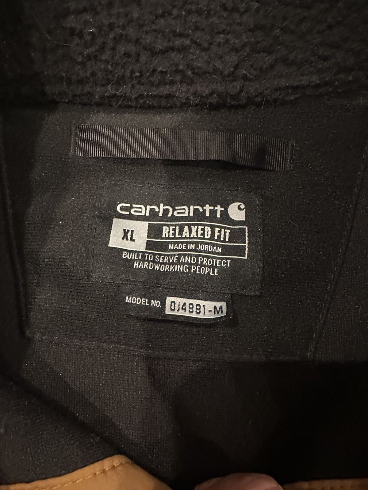 Carhartt Carhartt 3/4 Fleece Size US XL / EU 56 / 4 - 2 Thumbnail
