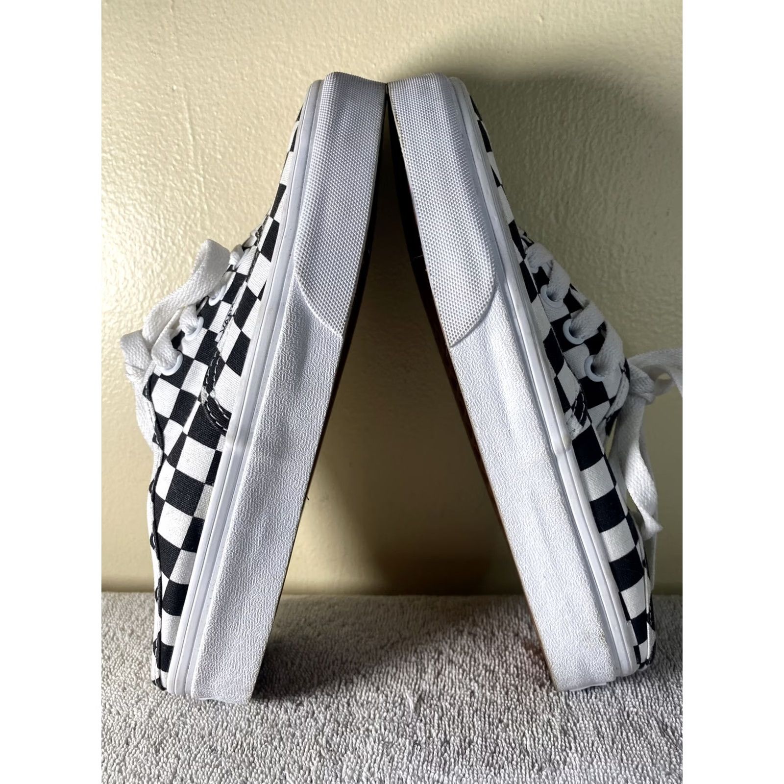 Vans VANS Slip-On Women's Sneakers Black White Checker Size 6 US 6 UK 8 Colorful Athletic Shoes Men's? Size US 8 / IT 38 - 7 Thumbnail