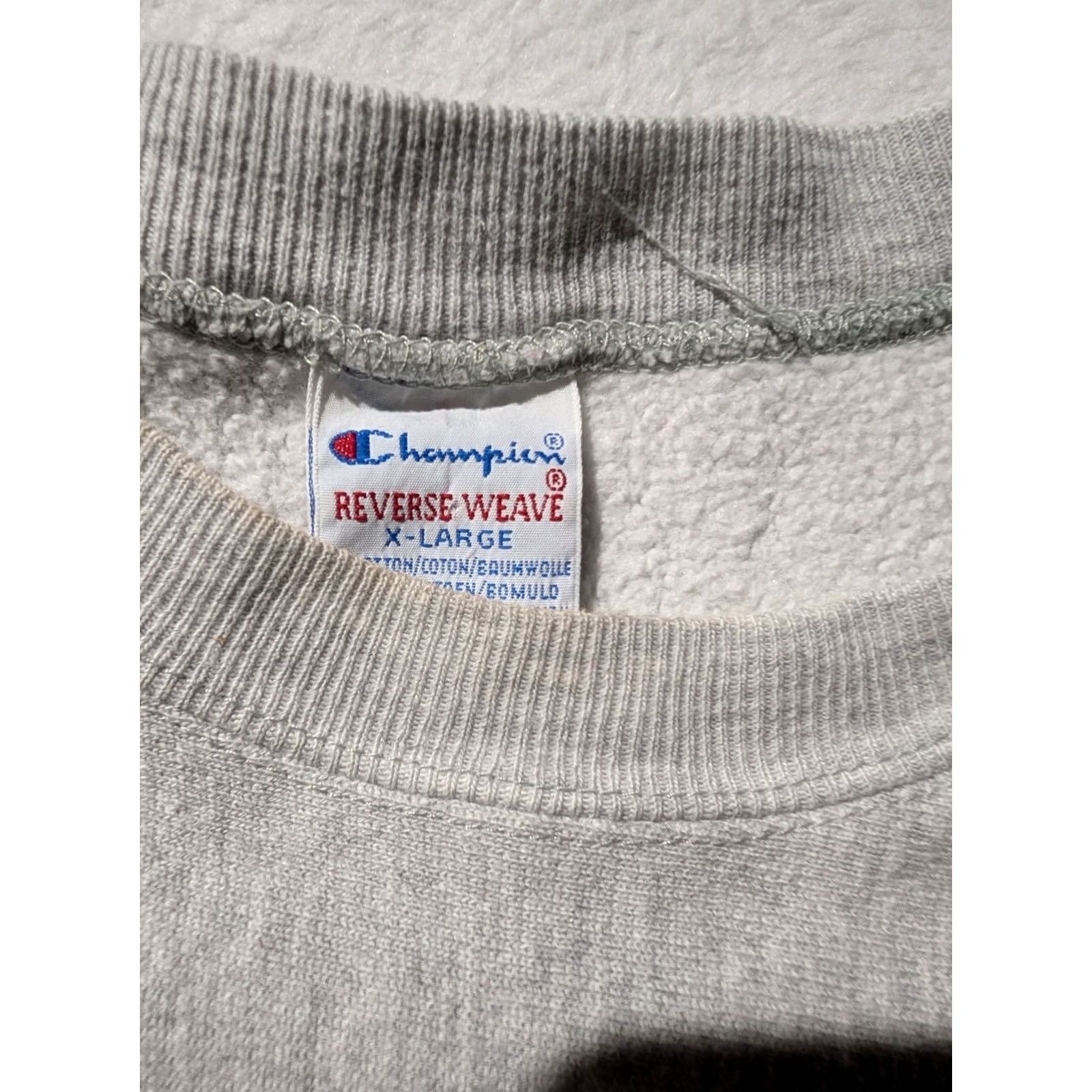 Champion VINTAGE Champion Reverse Weave Villanova University Crewneck Sweatshirt XL Gray Mens Size US XL / EU 56 / 4 - 2 Thumbnail