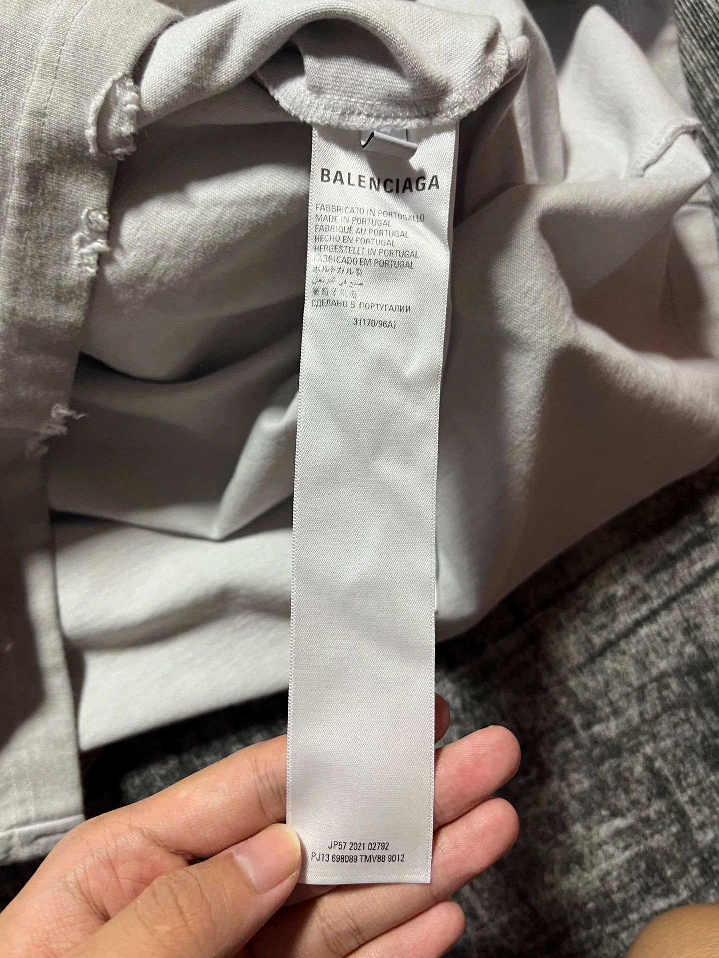Balenciaga Balenciaga Balenciaga Flame Fake Two piece Long Sleeve T-2 Size US XXL / EU 58 / 5 - 7 Thumbnail