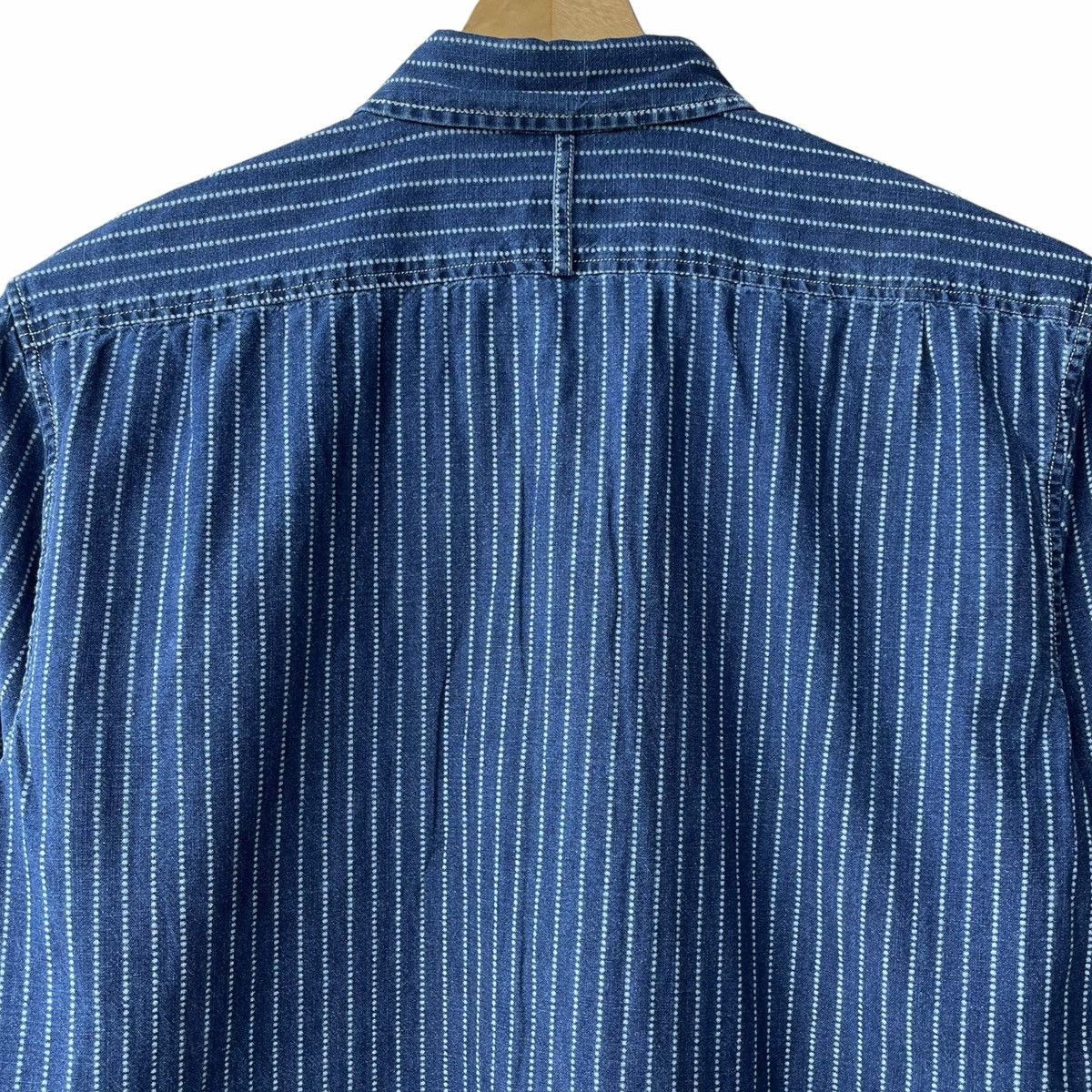 Levi's Made & Crafted Levi’s Strauss Made & Crafted Wabash Indigo Casual Shirt Size US M / EU 48-50 / 2 - 4 Thumbnail