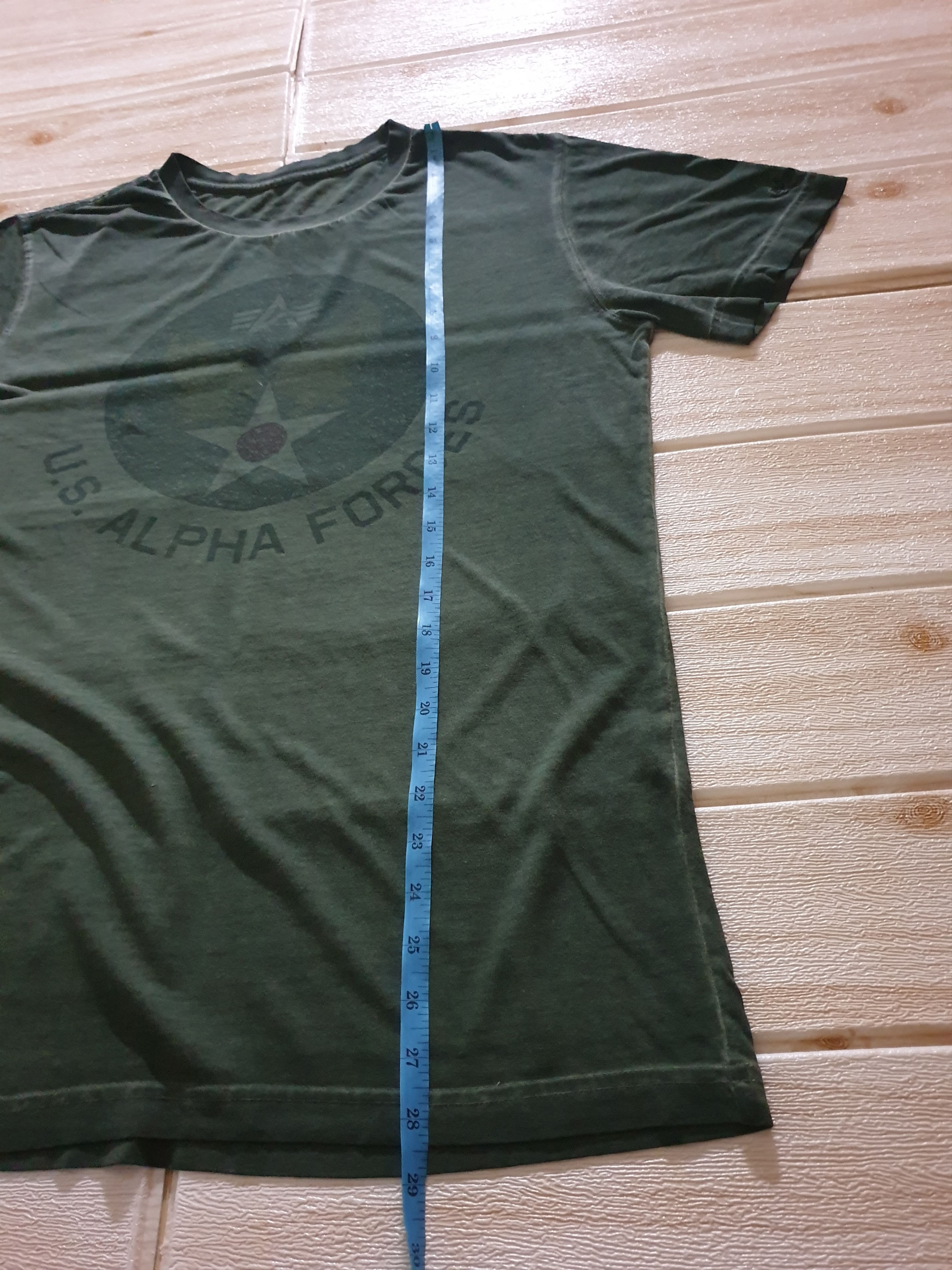 Alpha Industries Alpha industries Green military shirt Size US M / EU 48-50 / 2 - 7 Thumbnail