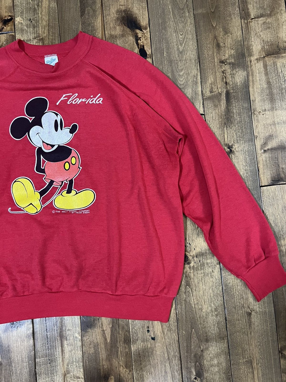 Mickey Mouse × Velva Sheen Vintage Mickey Mouse Velva Sheen Crewneck Size US XL / EU 56 / 4 - 5 Thumbnail