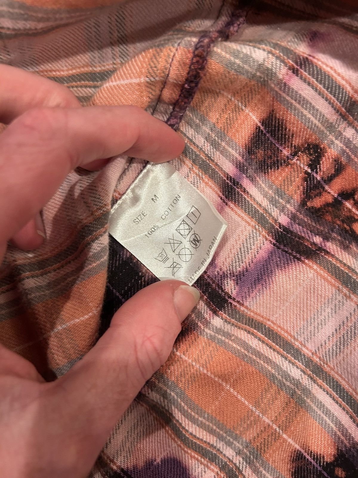 Vlone SS18 Bleached Vlone Flannel Size US M / EU 48-50 / 2 - 5 Thumbnail