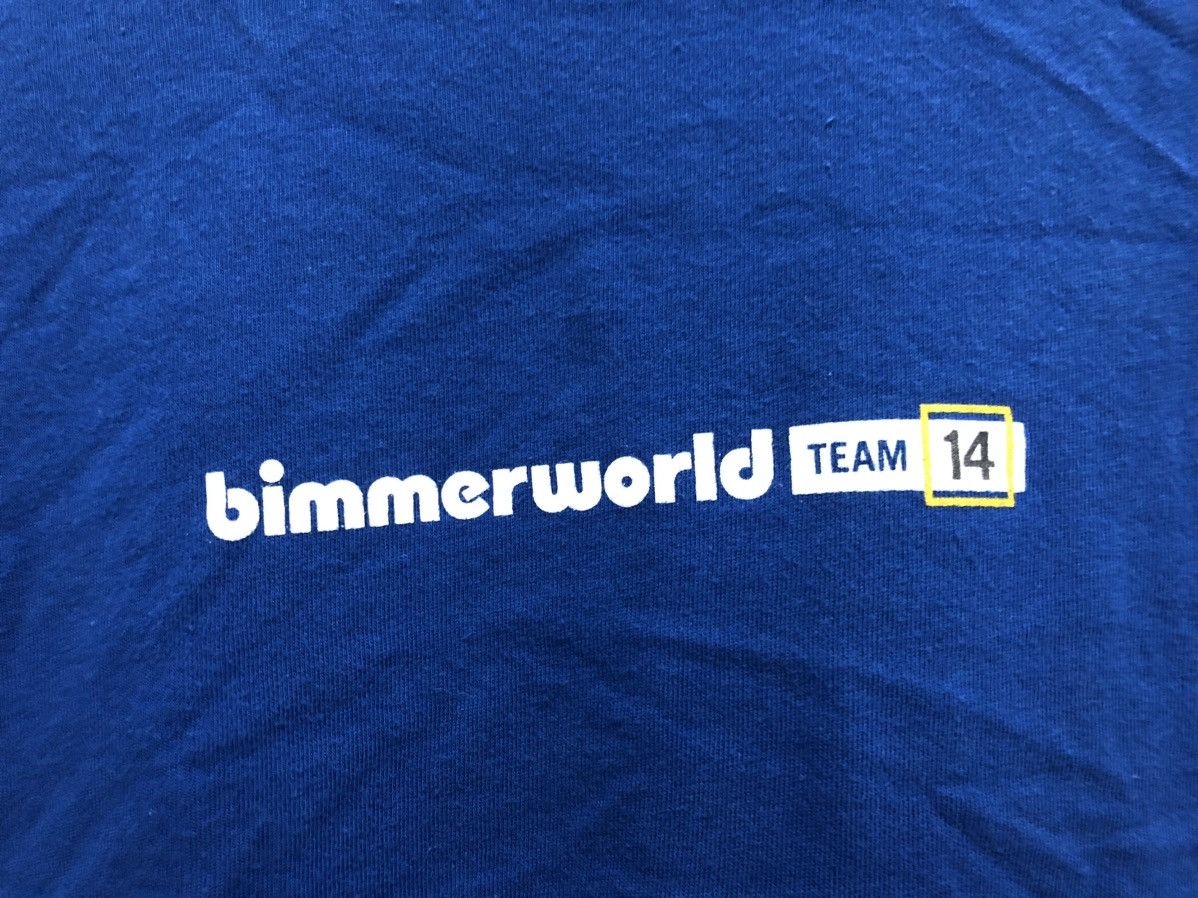 BMW × Next Level Apparel RARE 🔥 BMW BIMMERWORLD TEAM 14 RACING TEAM PROMO TEE Size US L / EU 52-54 / 3 - 6 Thumbnail