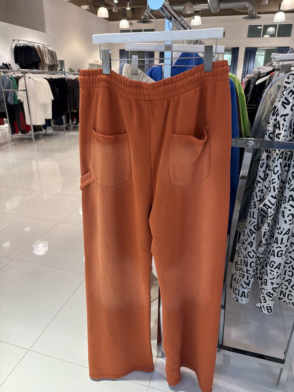 HMDD HMDD Orange Crystal Sweatpants Size US 38 / EU 54 - 2 Thumbnail