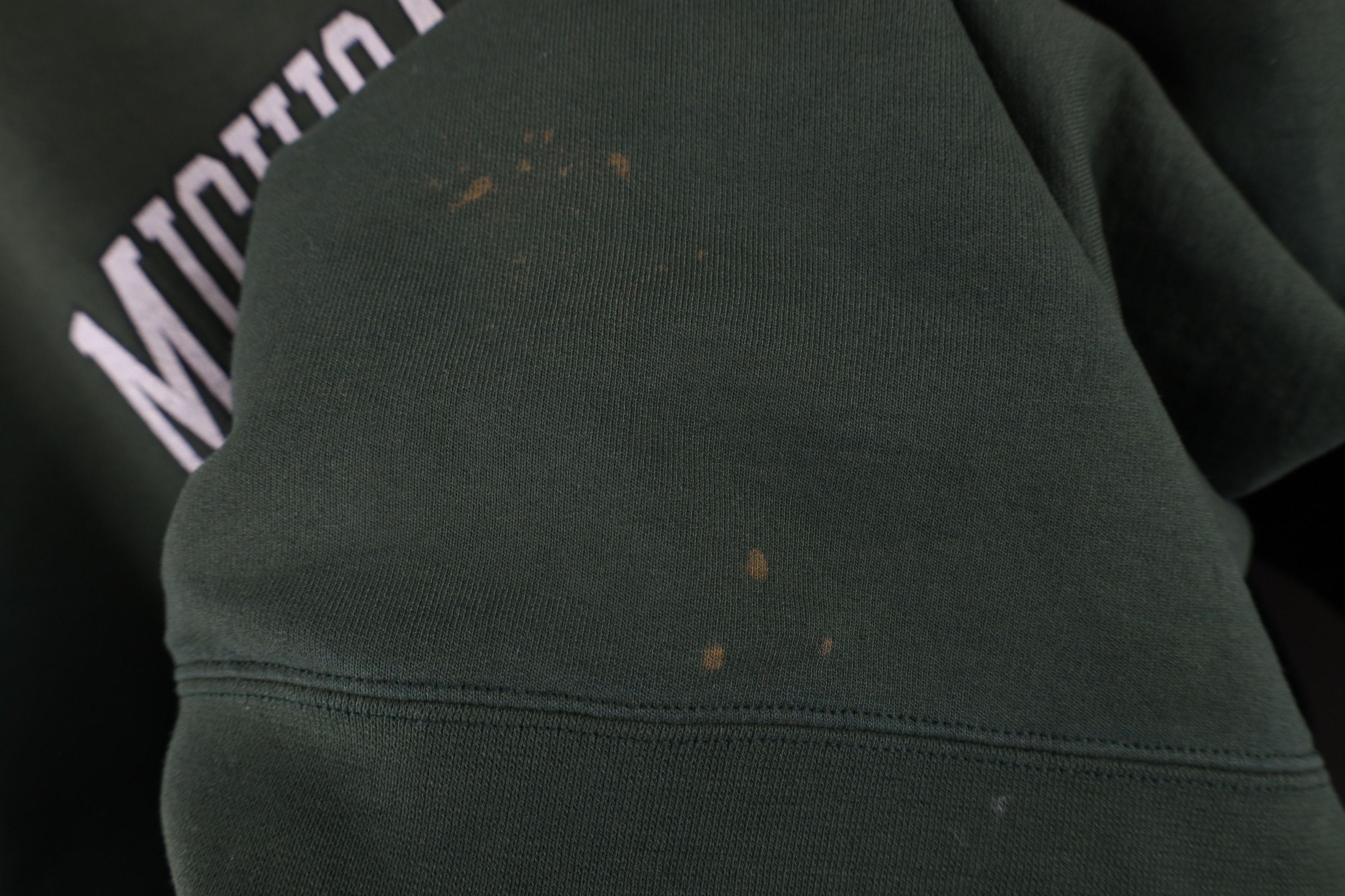 Champion × Vintage Vintage 90s Champion State University Sweatshirt Green Size US XXL / EU 58 / 5 - 7 Thumbnail