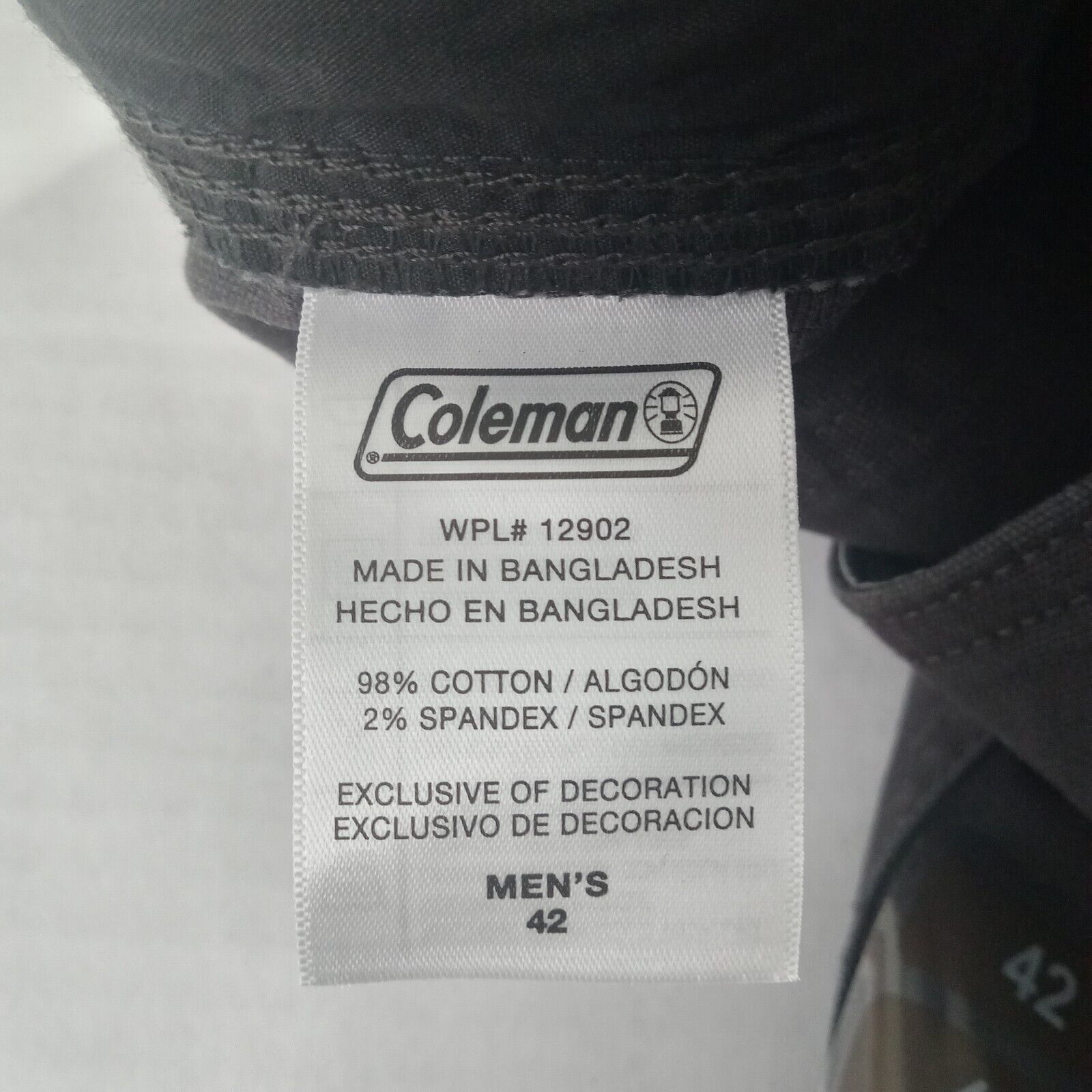 Coleman Coleman Carpenter Shorts Men's Size 42 Gray Tear Resistant Size US 42 / EU 58 - 4 Thumbnail