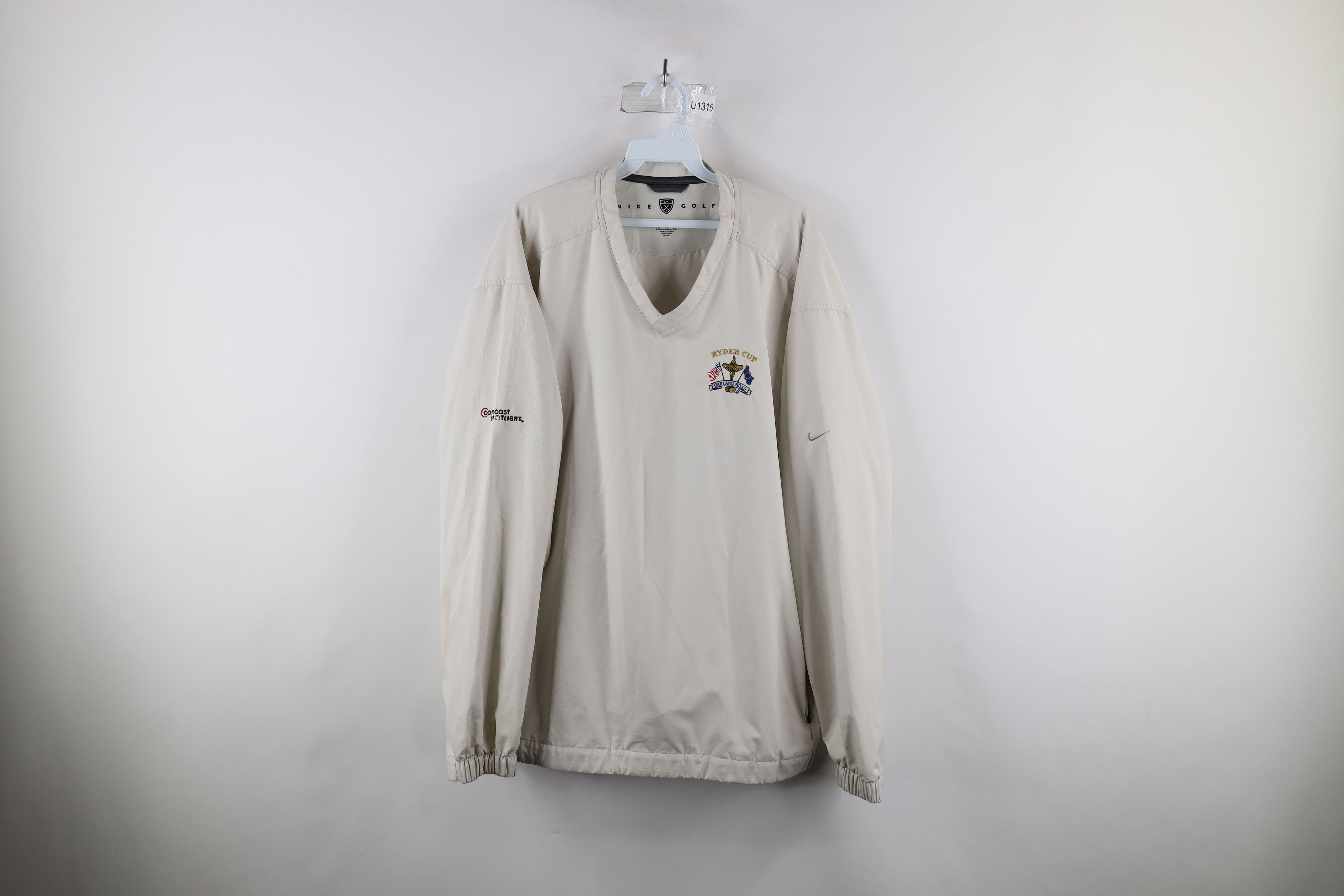 Nike × Vintage Vintage Y2K 2004 Nike Golf Mini Swoosh Ryder Cup Golf Jacket Size US XL / EU 56 / 4 - 1 Thumbnail