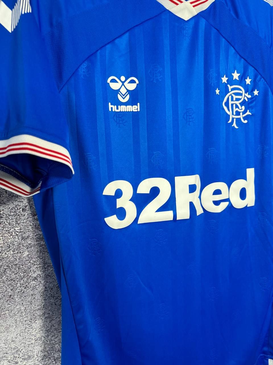 Hummel Vintage Rangers 2019/20 Hummel Soccer Jersey Size US M / EU 48-50 / 2 - 5 Thumbnail