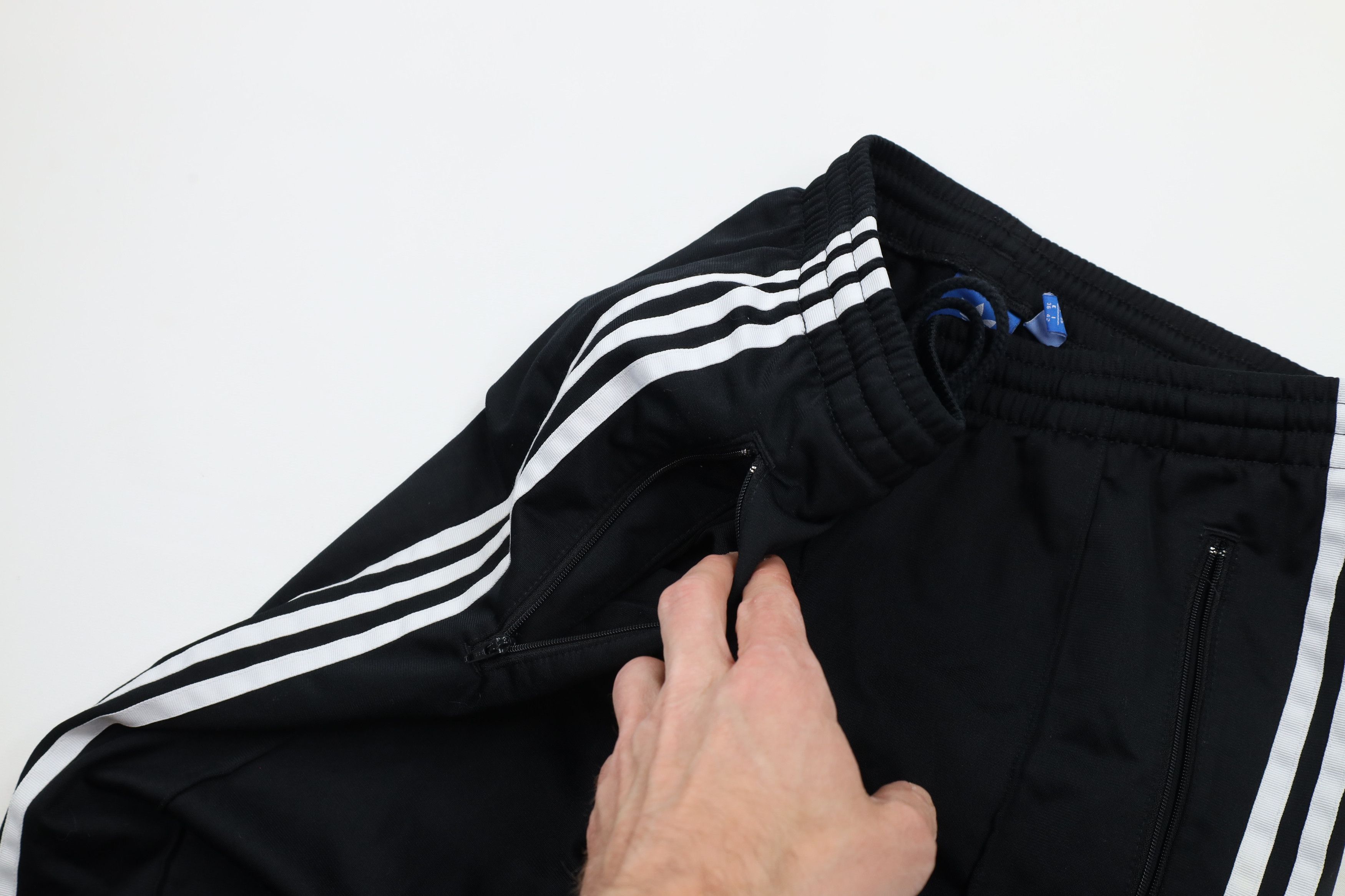 Adidas × Vintage Vintage Adidas Striped Tapered Leg Soccer Warm Up Pants Size US 32 / EU 48 - 6 Thumbnail
