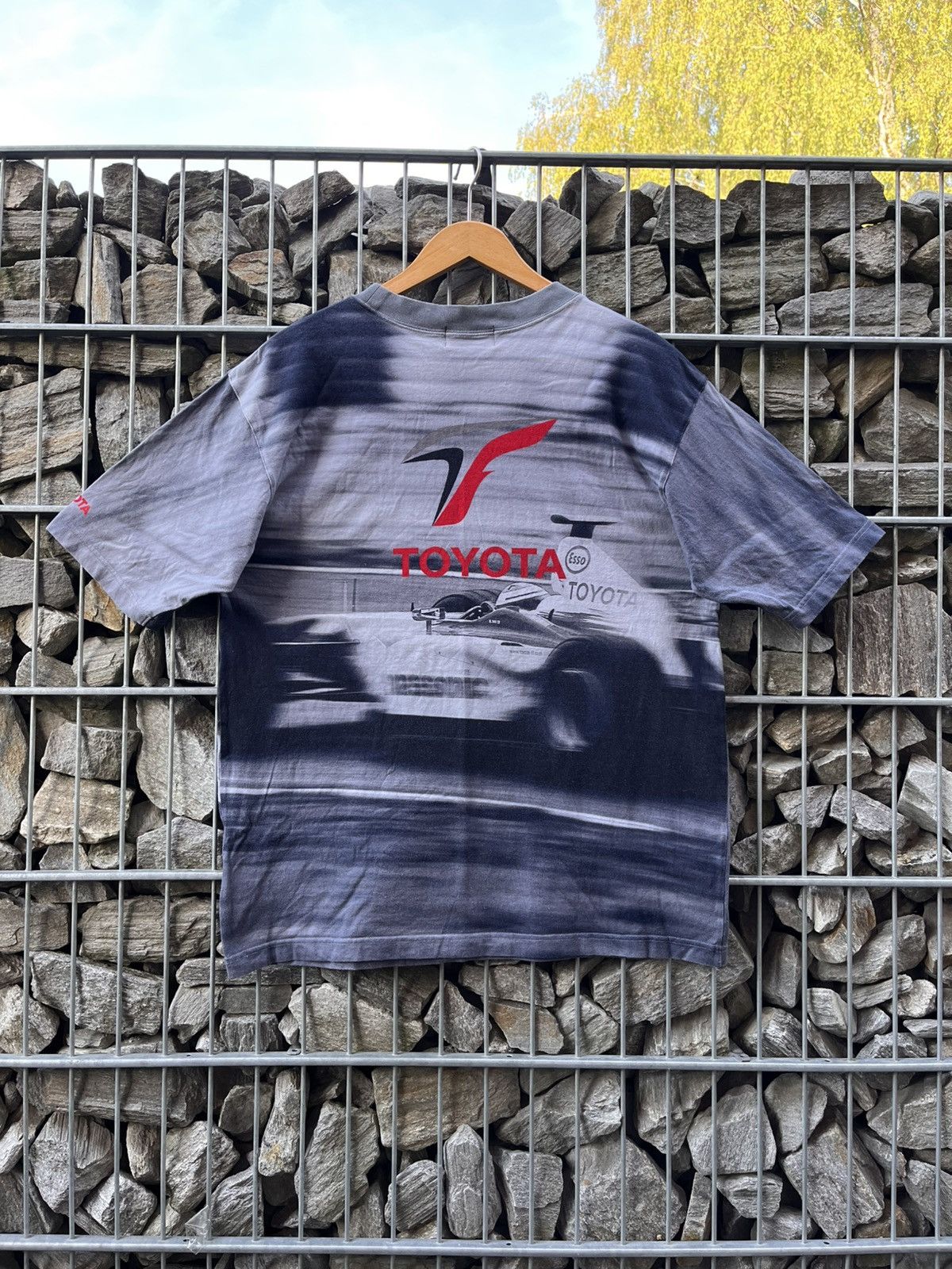 Vintage Vintage Toyota F1 Racing Team Japan Shirt Jersey Full print Size US XL / EU 56 / 4 - 2 Thumbnail