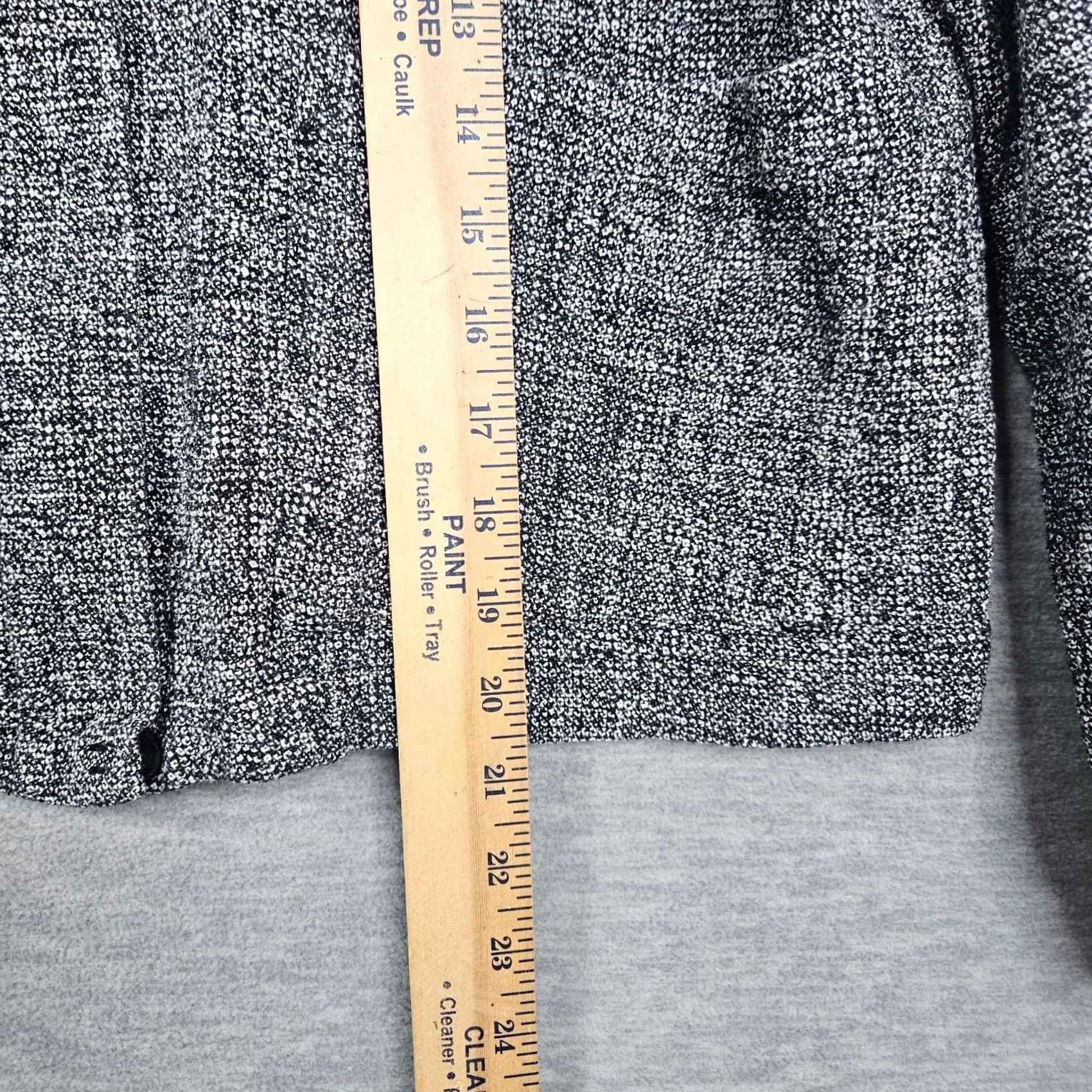 Eileen Fisher Eileen Fisher Women's Organic Cotton Tweed Stand Collar Lined Jacket Sz S Size S / US 4 / IT 40 - 5 Thumbnail
