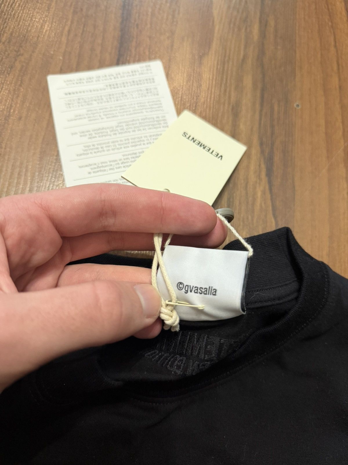 Vetements Vetements Unicorn Black Tee Size US XS / EU 42 / 0 - 9 Thumbnail