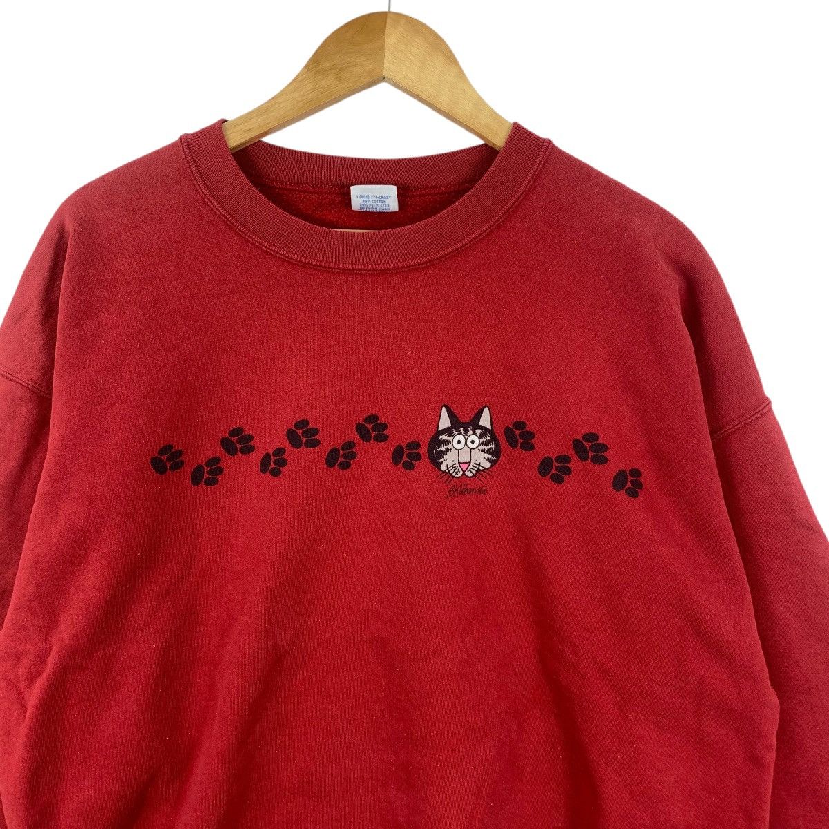 Vintage Vintage B. KLIBAN CAT CARTOON Comic Strip Sweatshirt Size L / US 10 / IT 46 - 6 Thumbnail