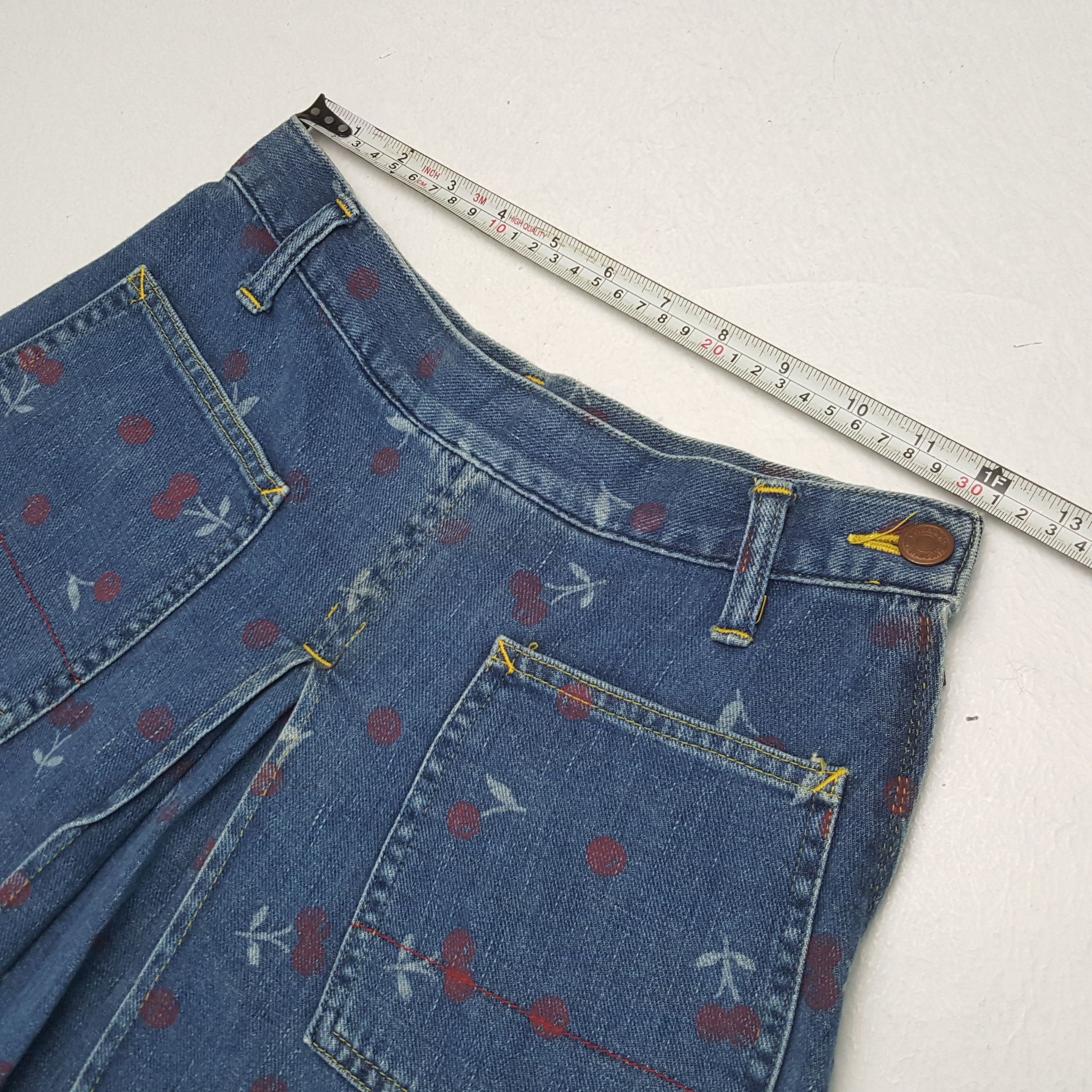 Hysteric Glamour × Japanese Brand × Vintage HYSTERIC GLAMOUR Japanese Brand Custom Art Skirt Size 24" / US 00 / IT 34 - 5 Thumbnail