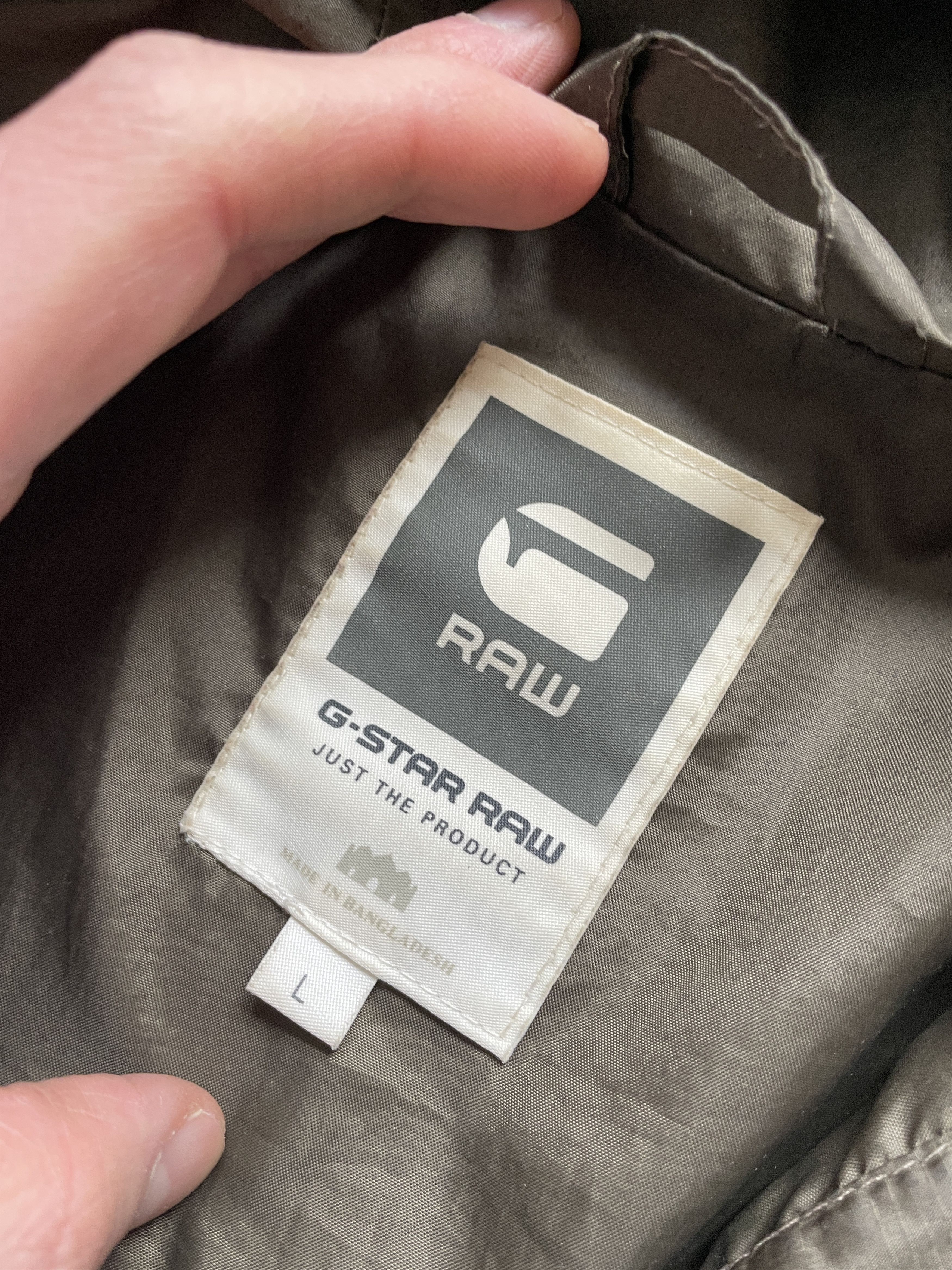 G-Star G-STAR RAW MILITARY UTILITY WINDBREAKER LIGHT KHAKI JACKET Size US L / EU 52-54 / 3 - 6 Thumbnail