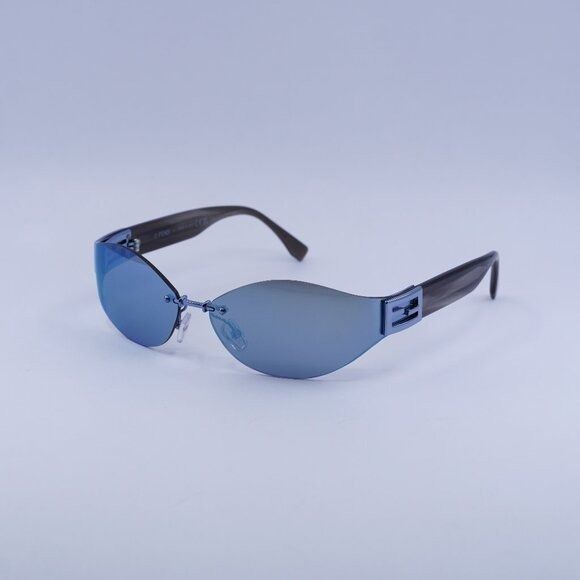 Fendi 🕶️ New Fendi FE40159U 84C Sunglasses - Matte Black Frame Size ONE SIZE - 1 Thumbnail