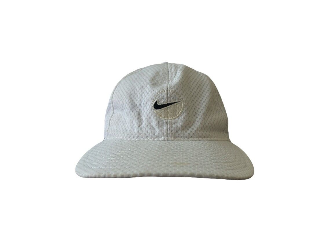 Nike Vintage 90s Nike Mesh Hat with Click-Back Closure, OSFA Size ONE SIZE - 7 Thumbnail