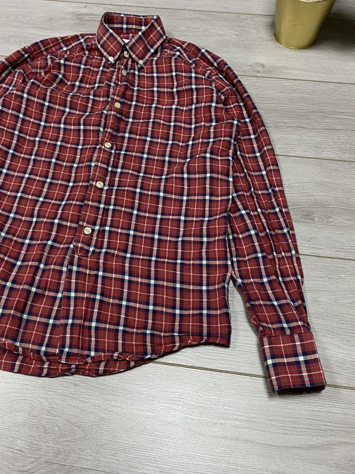 Our Legacy Our Legacy vintage flannel overshot shirt buttons Size US S / EU 44-46 / 1 - 4 Thumbnail