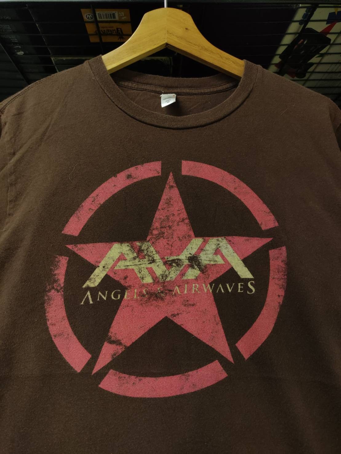Band Tees Angels & Airwaves Red Star Logo T-Shirt Size US M / EU 48-50 / 2 - 2 Thumbnail