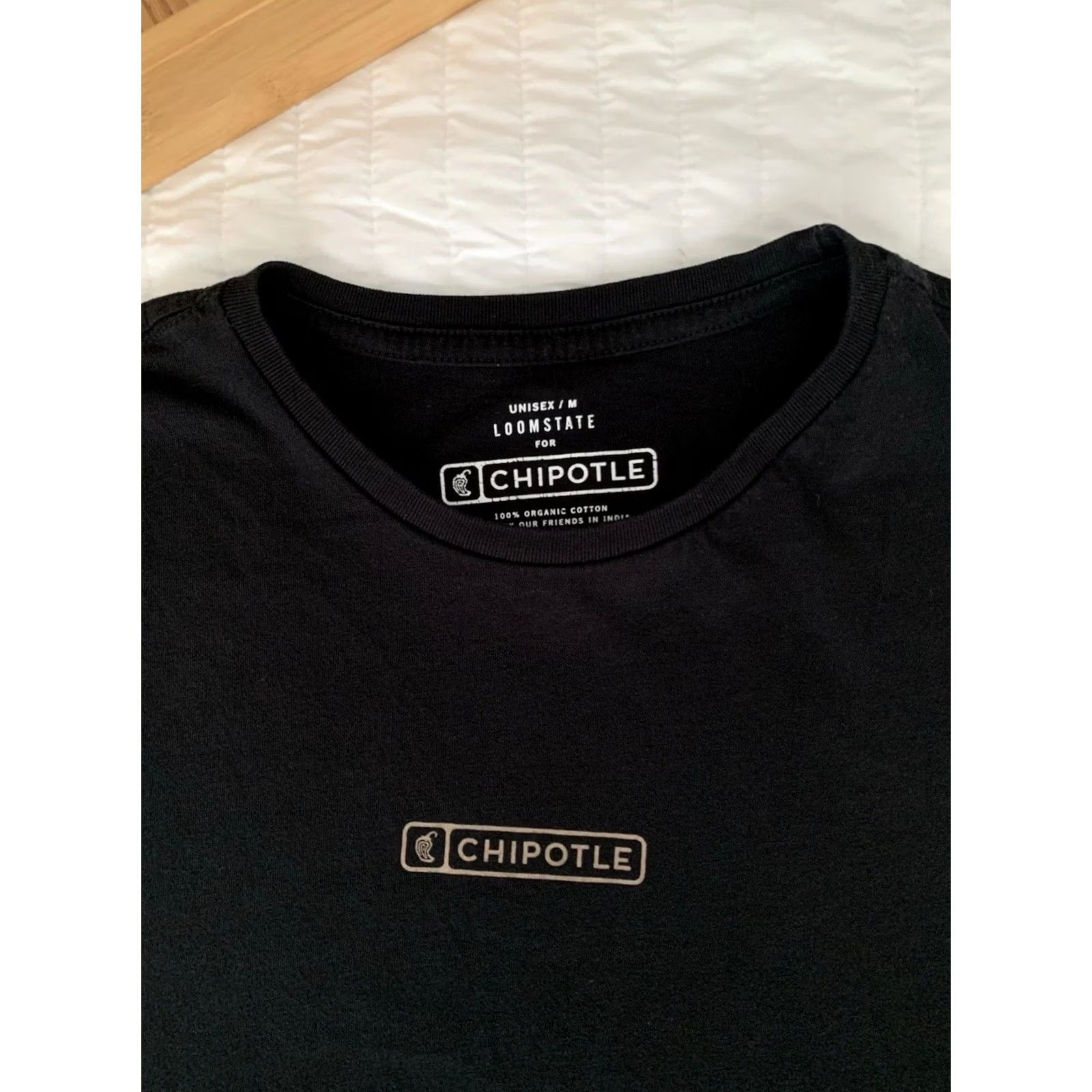 Vintage Chipotle T Shirt Black Size Unisex M Real Ingredient Text Message Size US M / EU 48-50 / 2 - 3 Thumbnail