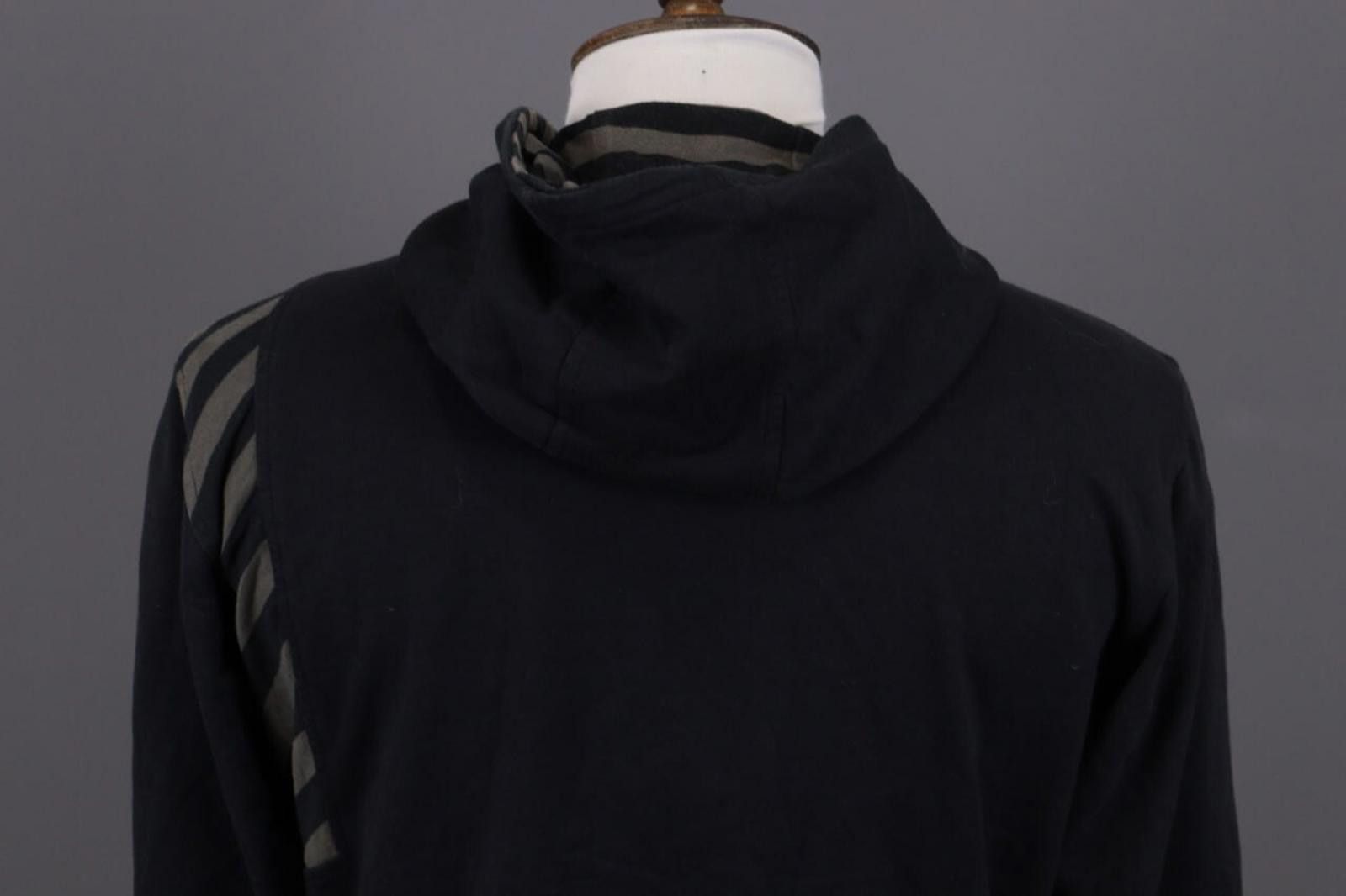 Oakley Oakley Slim Fit Black Striped Outdor Hooded Sweater Size L Size US L / EU 52-54 / 3 - 12 Thumbnail