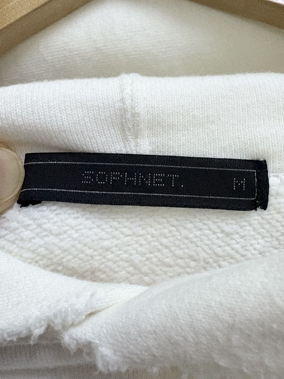 Sophnet. SS17 Sophnet. Off-White Style Distress Hoodie Size US M / EU 48-50 / 2 - 12 Thumbnail