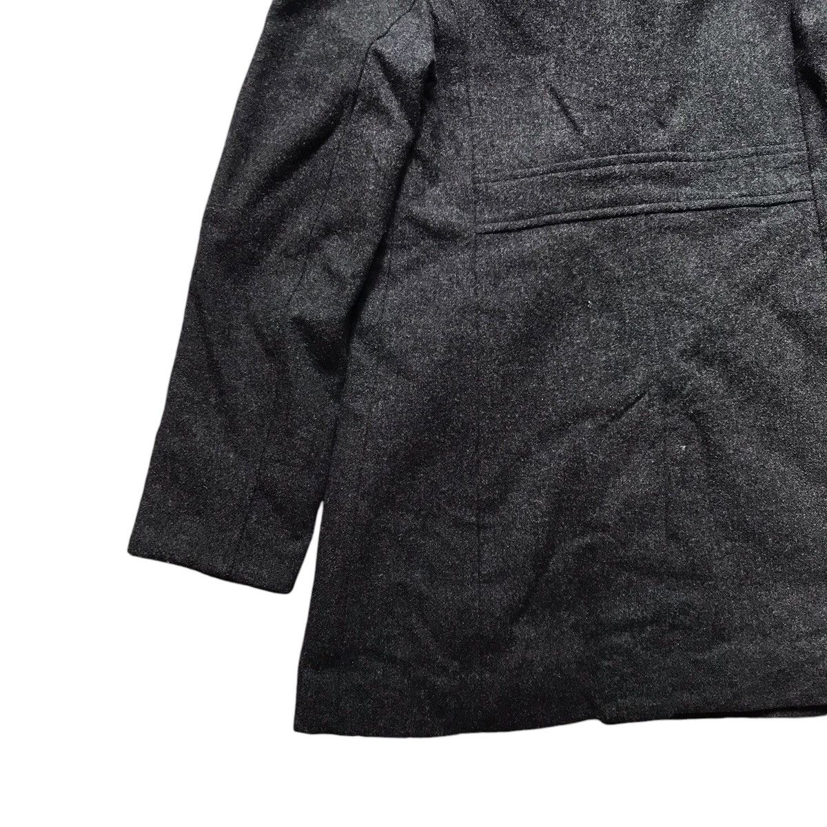 Issey Miyake VINTAGE ISSEY MIYAKE SUNAU KUWAHARA WOOL IF SIX WAS NINE JAC Size S / US 4 / IT 40 - 11 Thumbnail