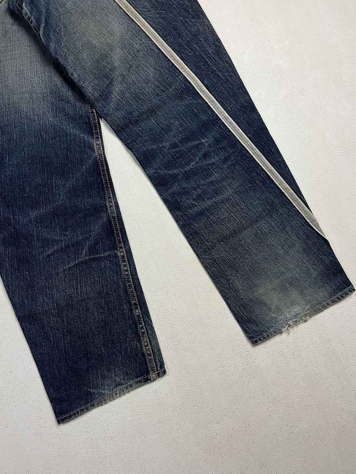 Evisu Evisu Genes Osaka Distressed Wash Jeans Size US 30 / EU 46 - 17 Thumbnail