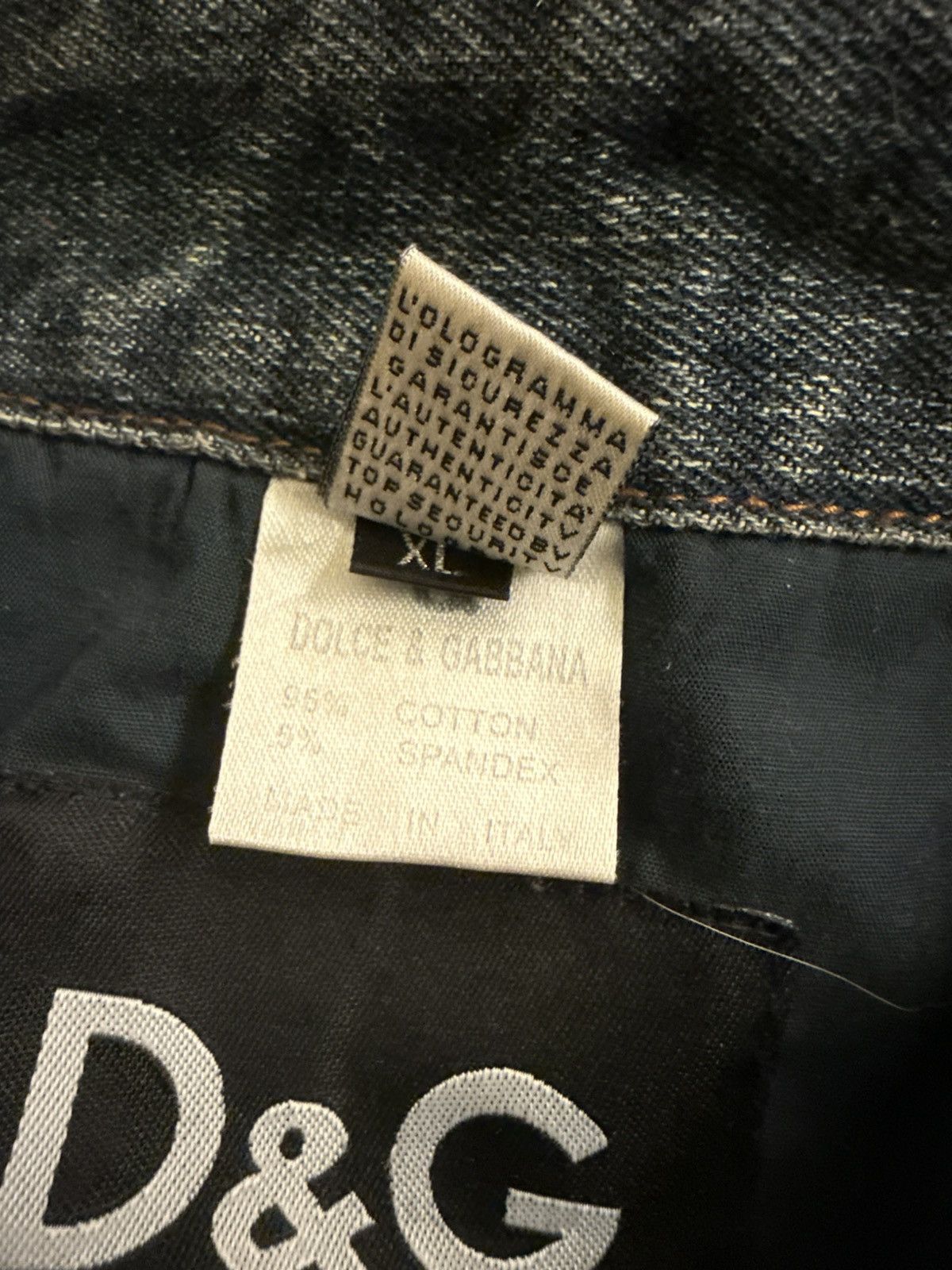 Dolce & Gabbana Vintage Dolce & Gabbana denim jacket Size XL / US 12-14 / IT 48-50 - 10 Thumbnail