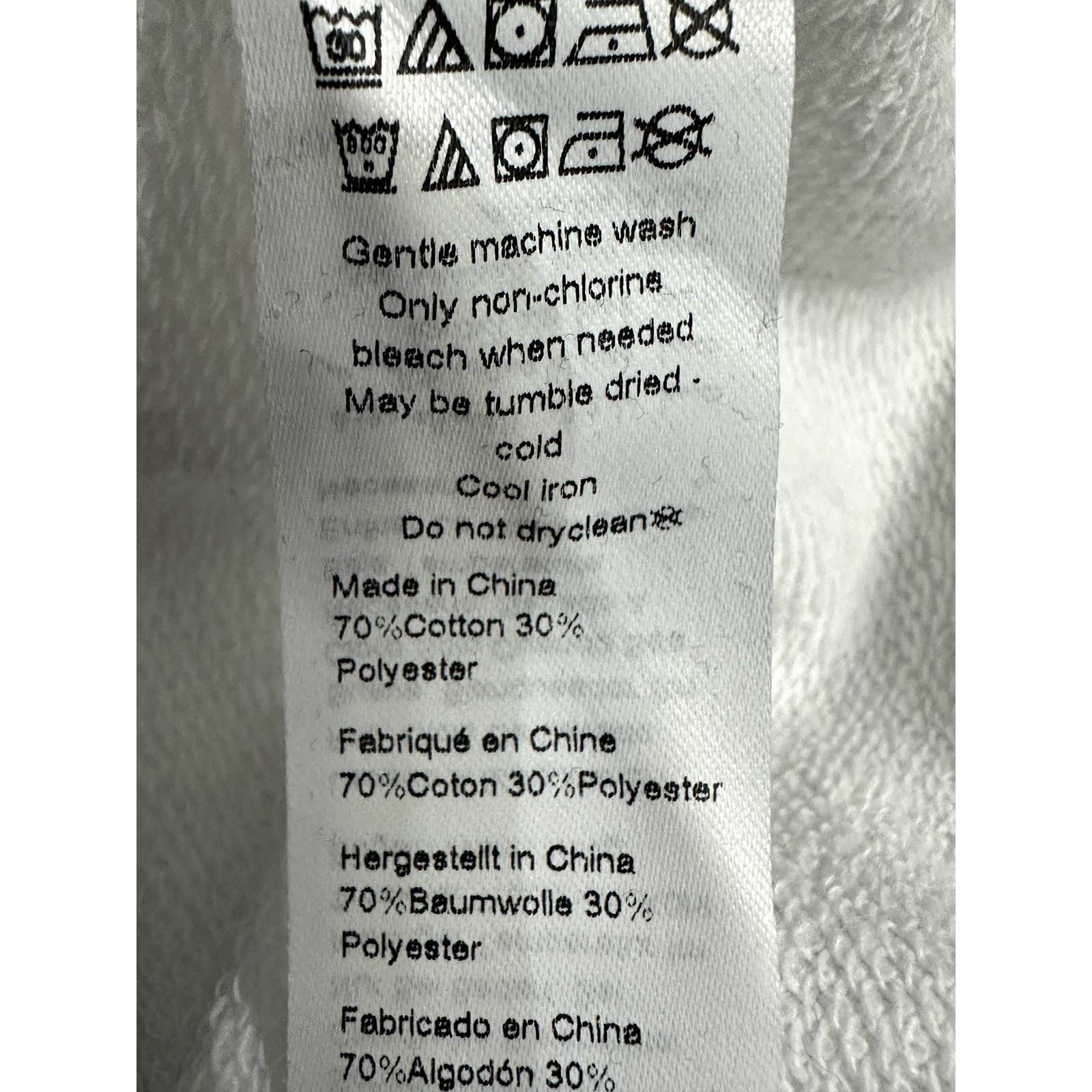 Other Societie Plus Hoodie Jacket Full Front Zip-Up White 18 NWOT Size XXL / US 16-18 / IT 52-54 - 11 Thumbnail