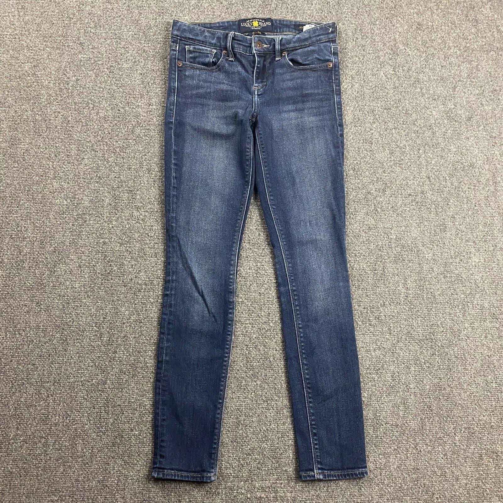 Lucky Brand Lucky Brand Jeans Women's 0/25 Skinny Denim Medium Wash Size 25" / US 0 / IT 36 - 1 Thumbnail