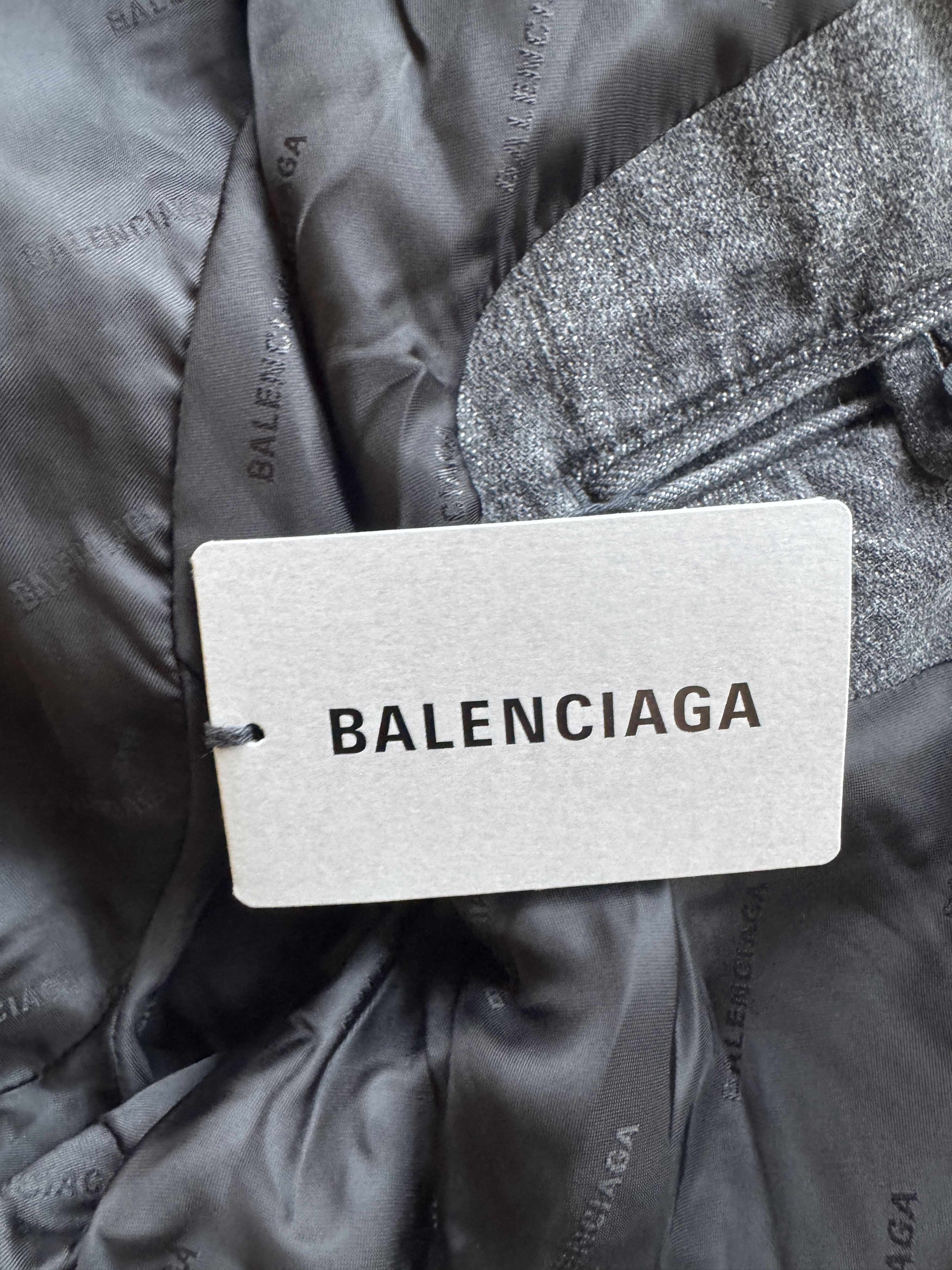 Balenciaga Washed Denim Blazer Size US L / EU 52-54 / 3 - 14 Thumbnail