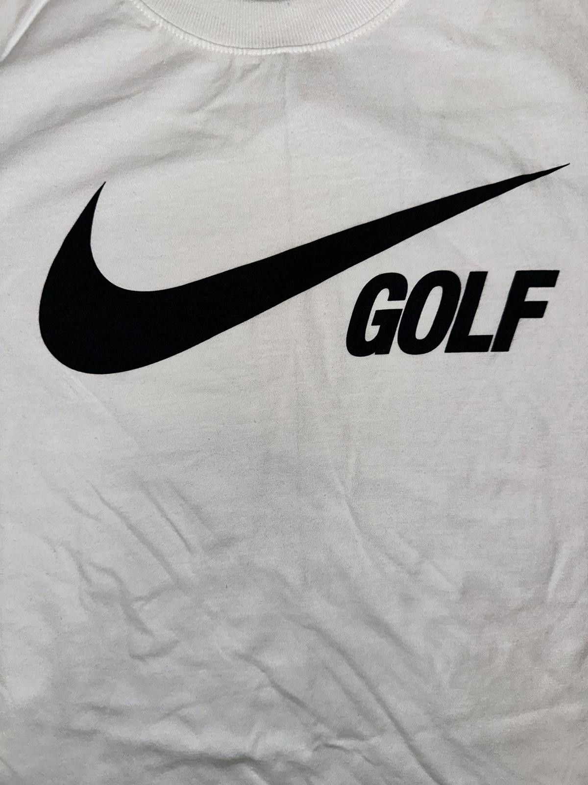 Nike Mens Nike Golf White Tee Dri-Fit Short Sleeve T-Shirt Size US XL / EU 56 / 4 - 2 Thumbnail