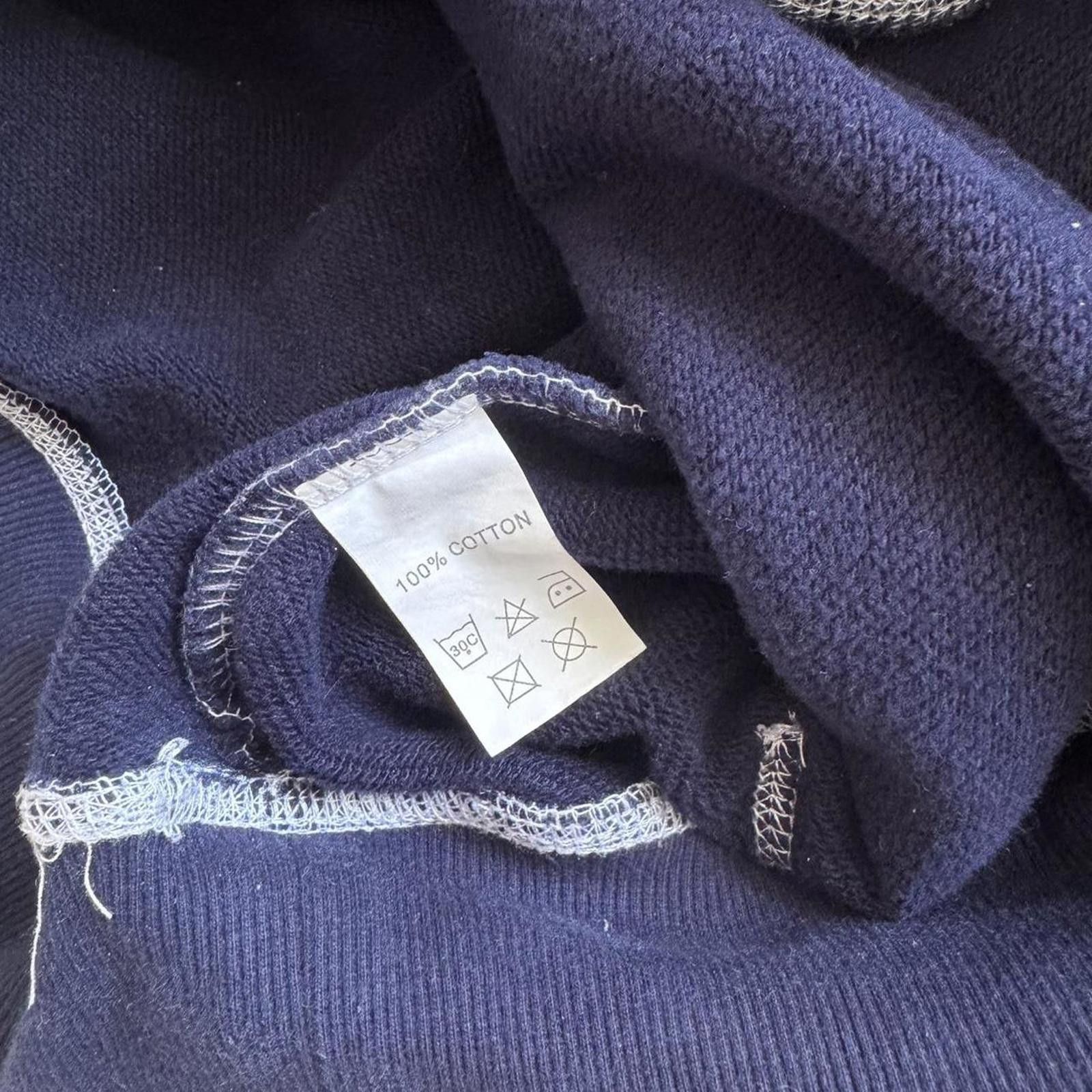 Designer Corteiz navy contrast stitching hoodie Size US S / EU 44-46 / 1 - 3 Thumbnail