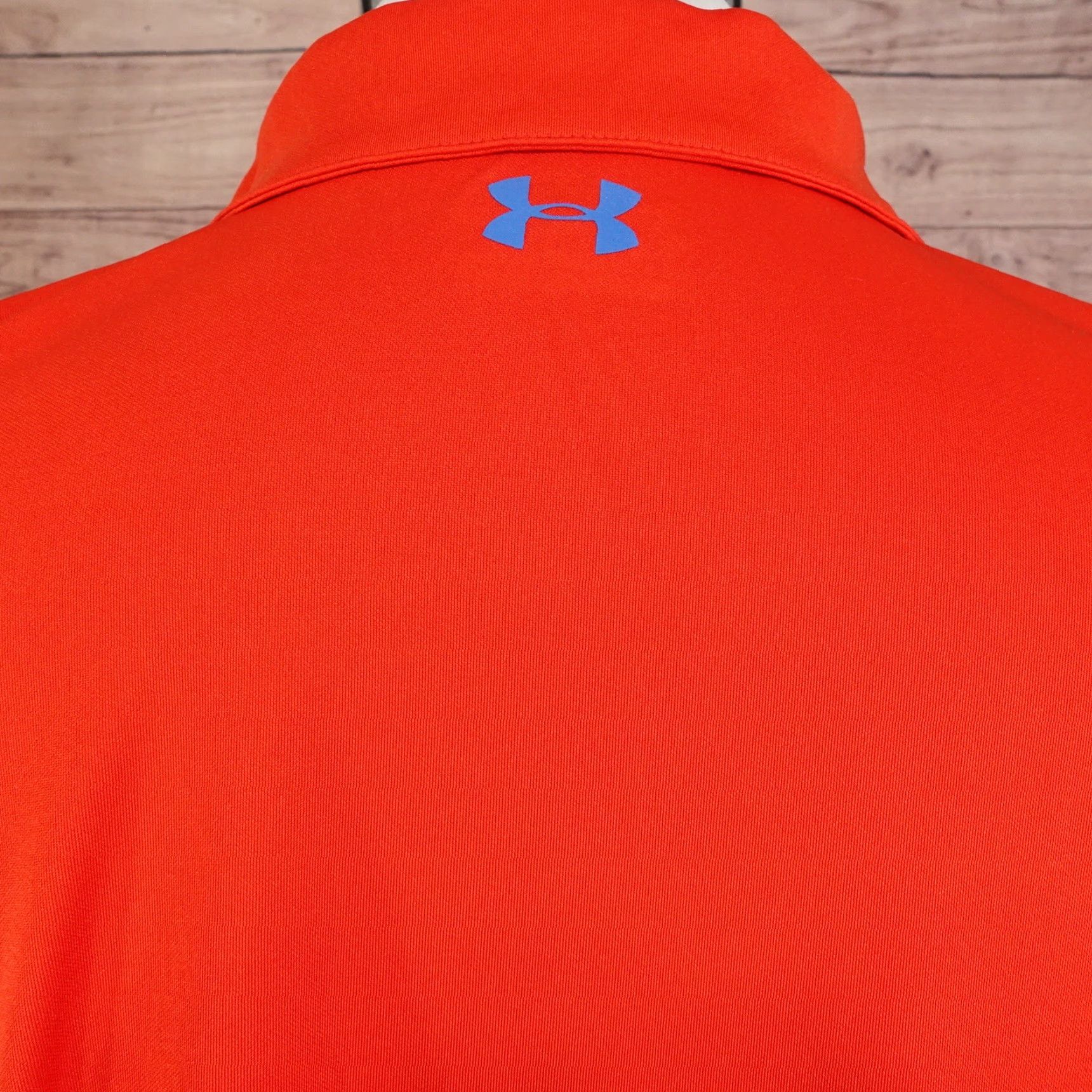 Under Armour Under Armour HEAT GEAR SHIRT MENS XL RED BLUE SPLATTER GOLF POLO Size US XL / EU 56 / 4 - 6 Thumbnail