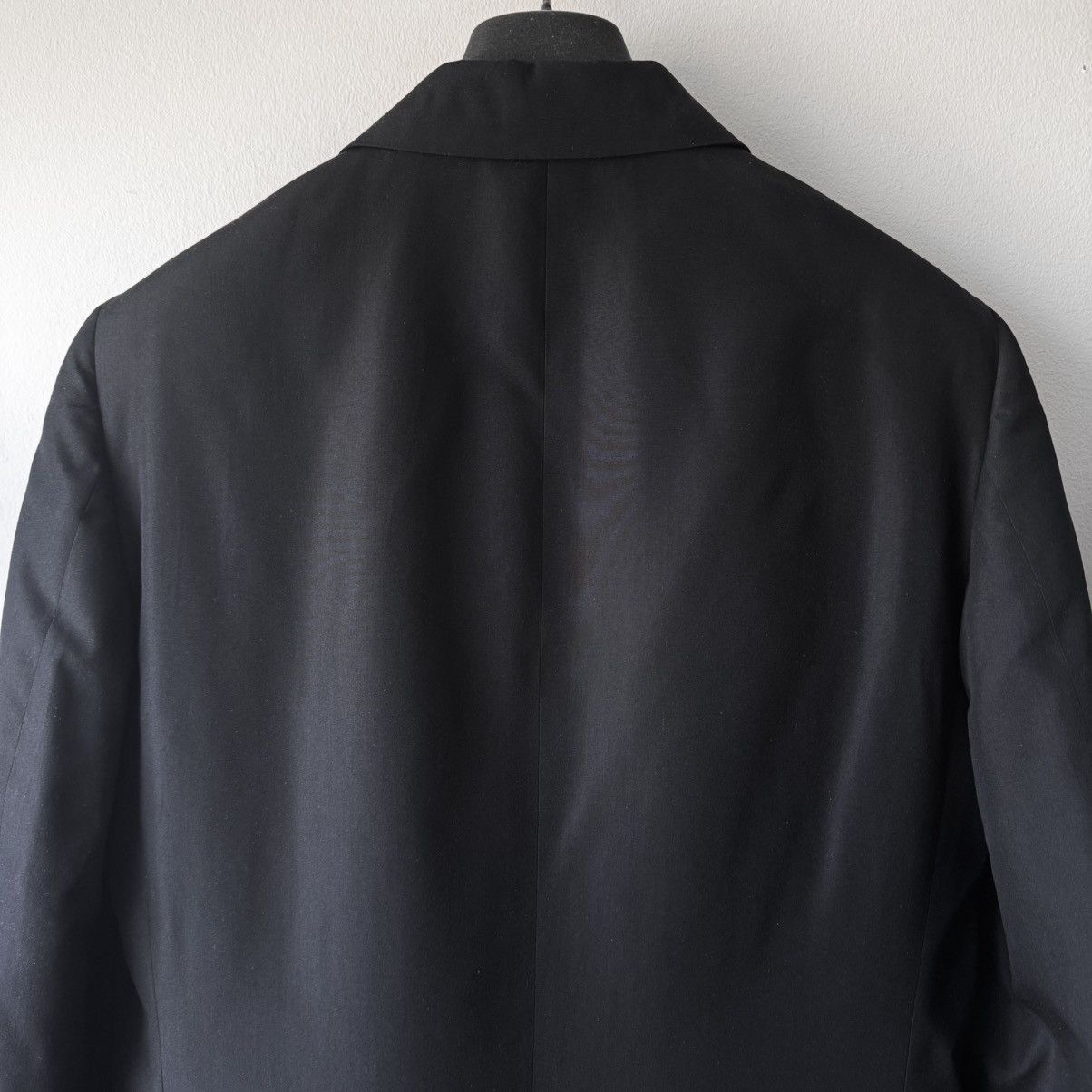 Helmut Lang Helmut Lang 1990’s Black Silk Button-up Overcoat Size US S / EU 44-46 / 1 - 8 Thumbnail