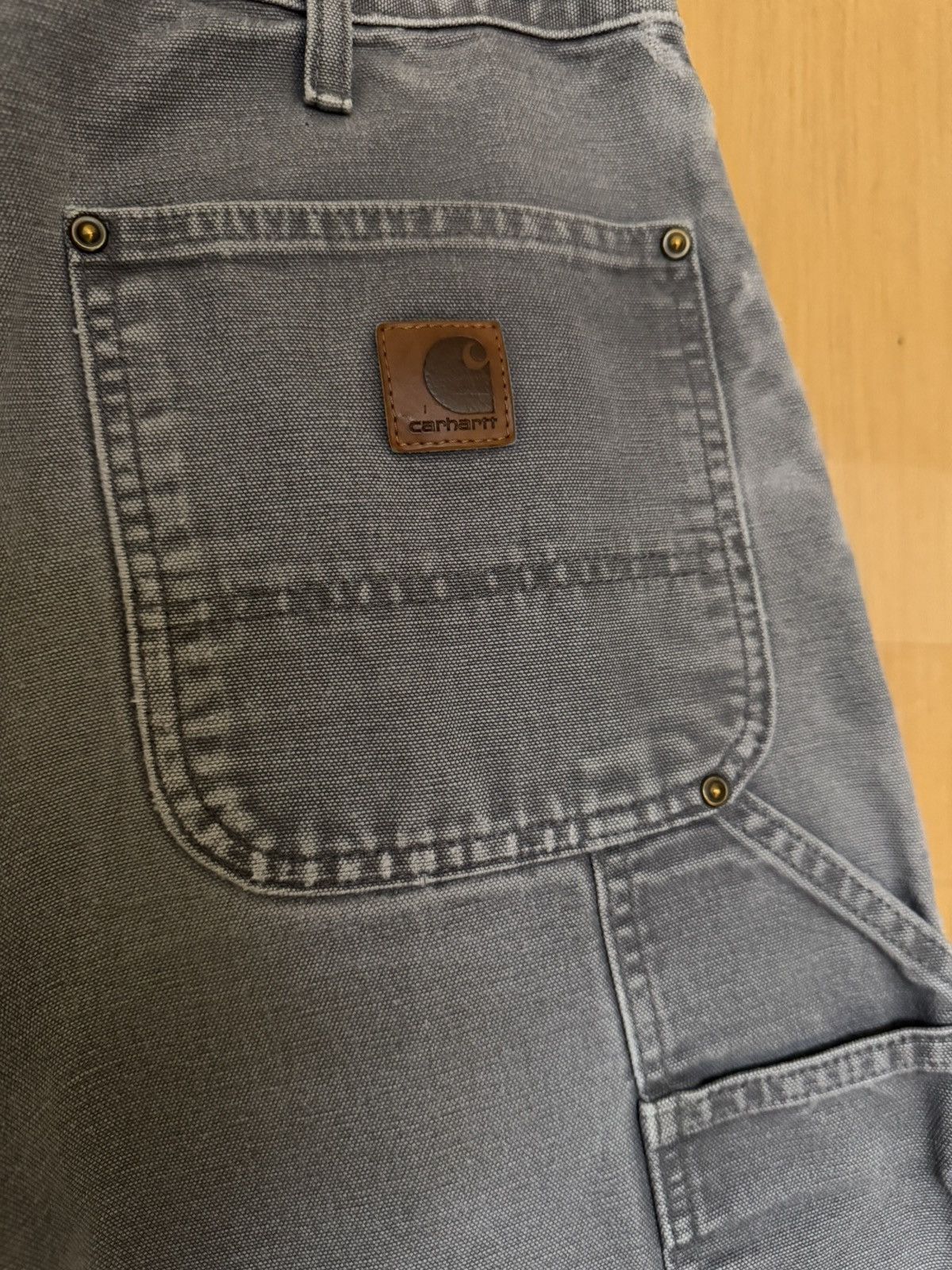 Carhartt Vintage Gray Carhartt double knee Size US 34 / EU 50 - 4 Thumbnail