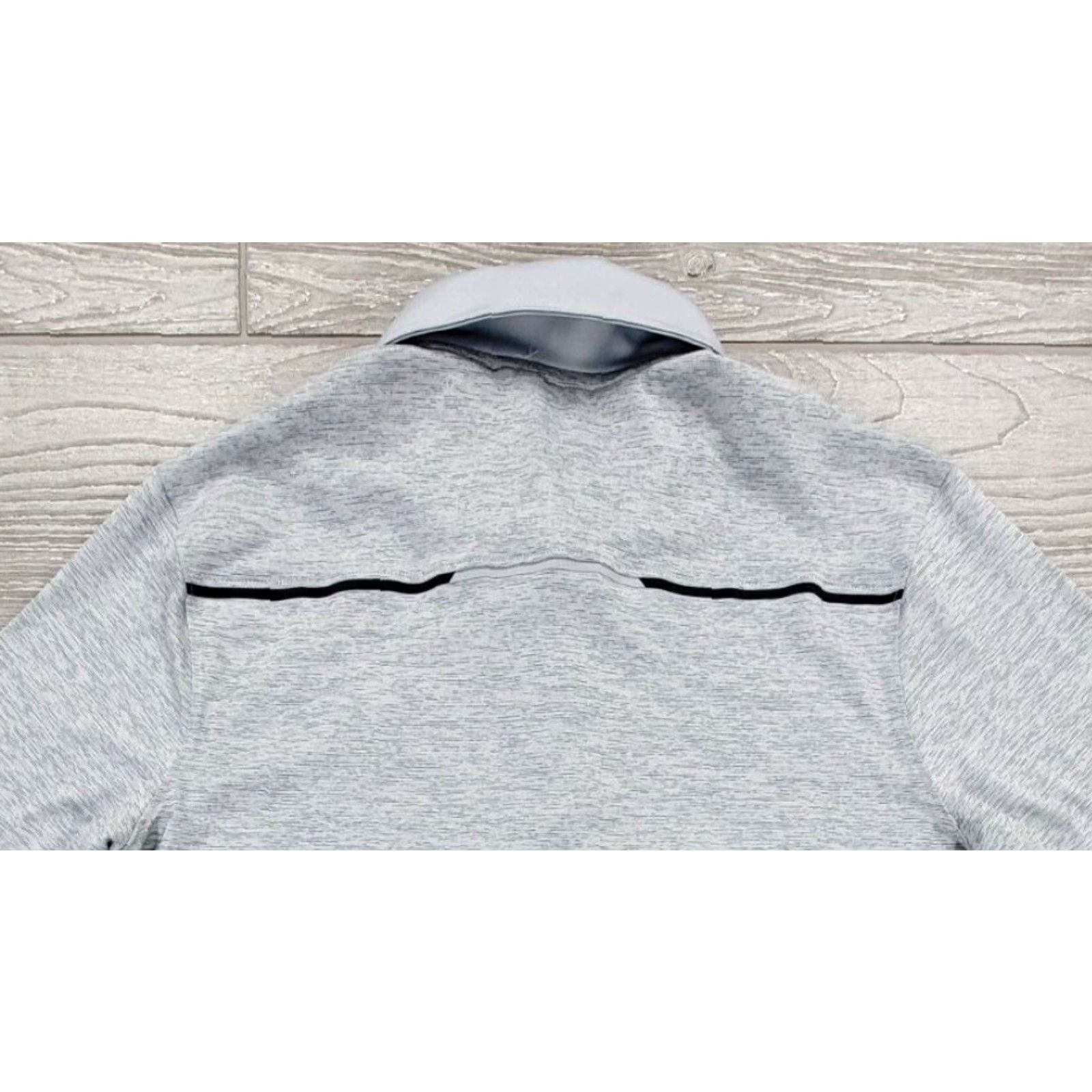 Nike Nike Dri-Fit Polo Bengals L Heathered Gray Short Sleeve Logo Sports Shirt Men Size US L / EU 52-54 / 3 - 6 Thumbnail