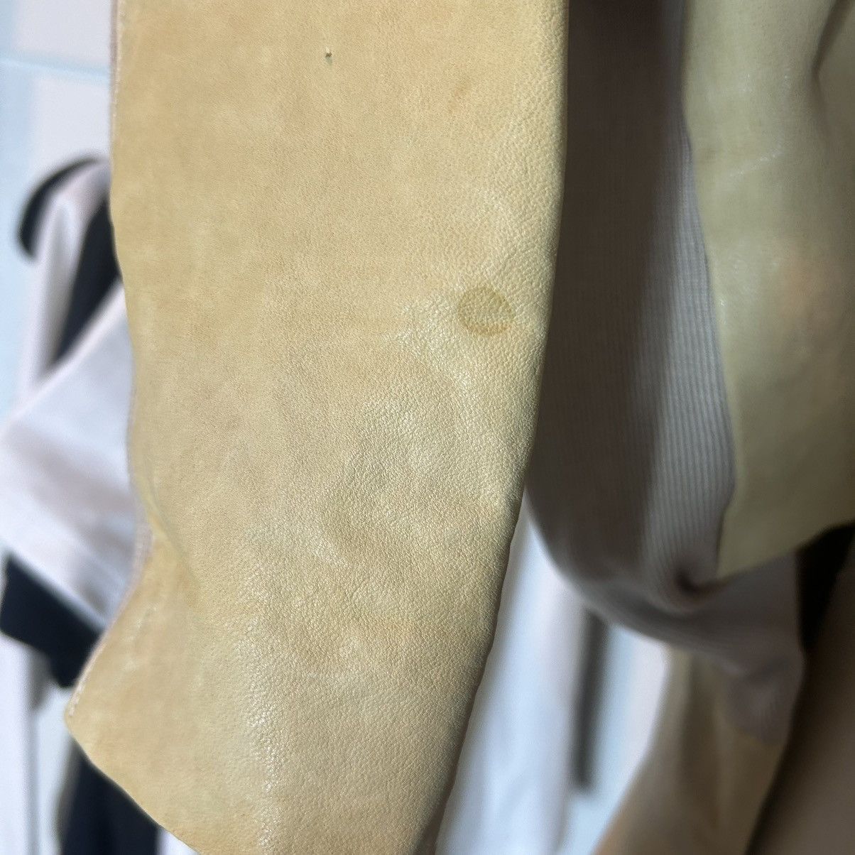 Rick Owens Rick Owens SS12 Naska High Neck Pearl Biker Jacket Size US M / EU 48-50 / 2 - 10 Thumbnail