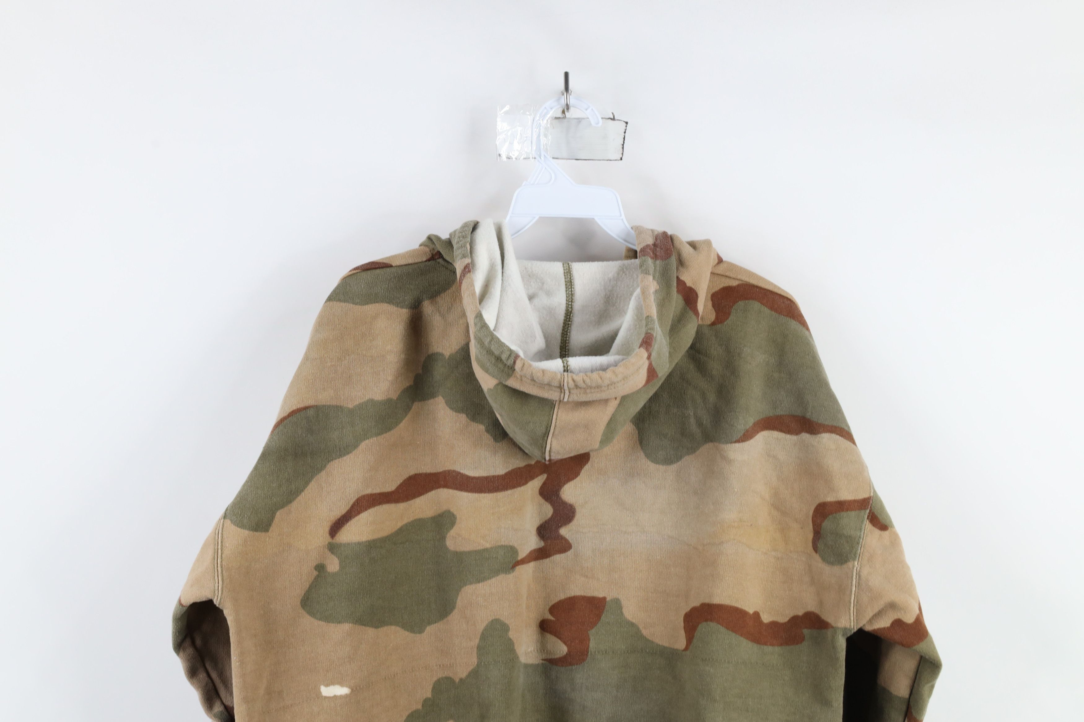 Vintage Vintage 90s Streetwear Camouflage Full Zip Hoodie Sweatshirt Size US M / EU 48-50 / 2 - 15 Thumbnail